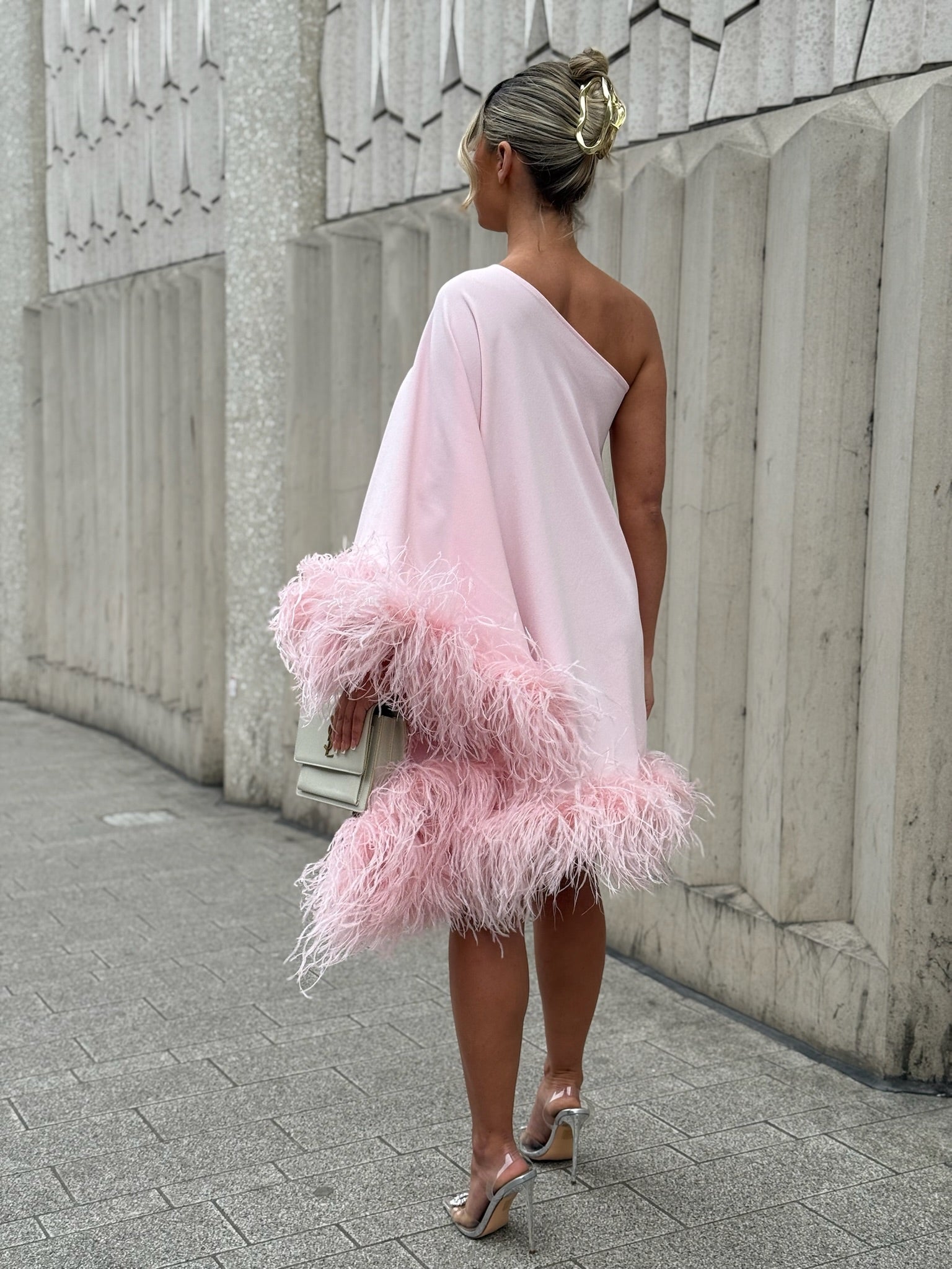 Capri Mini Dress Baby Pink