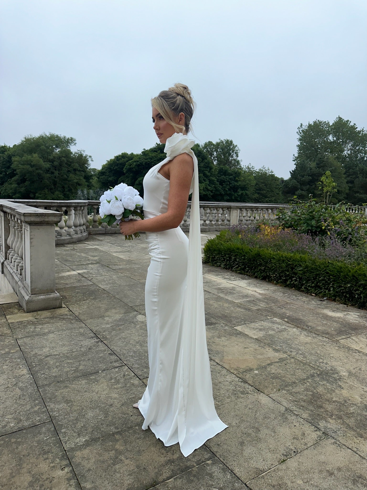 Amalfi Dress White