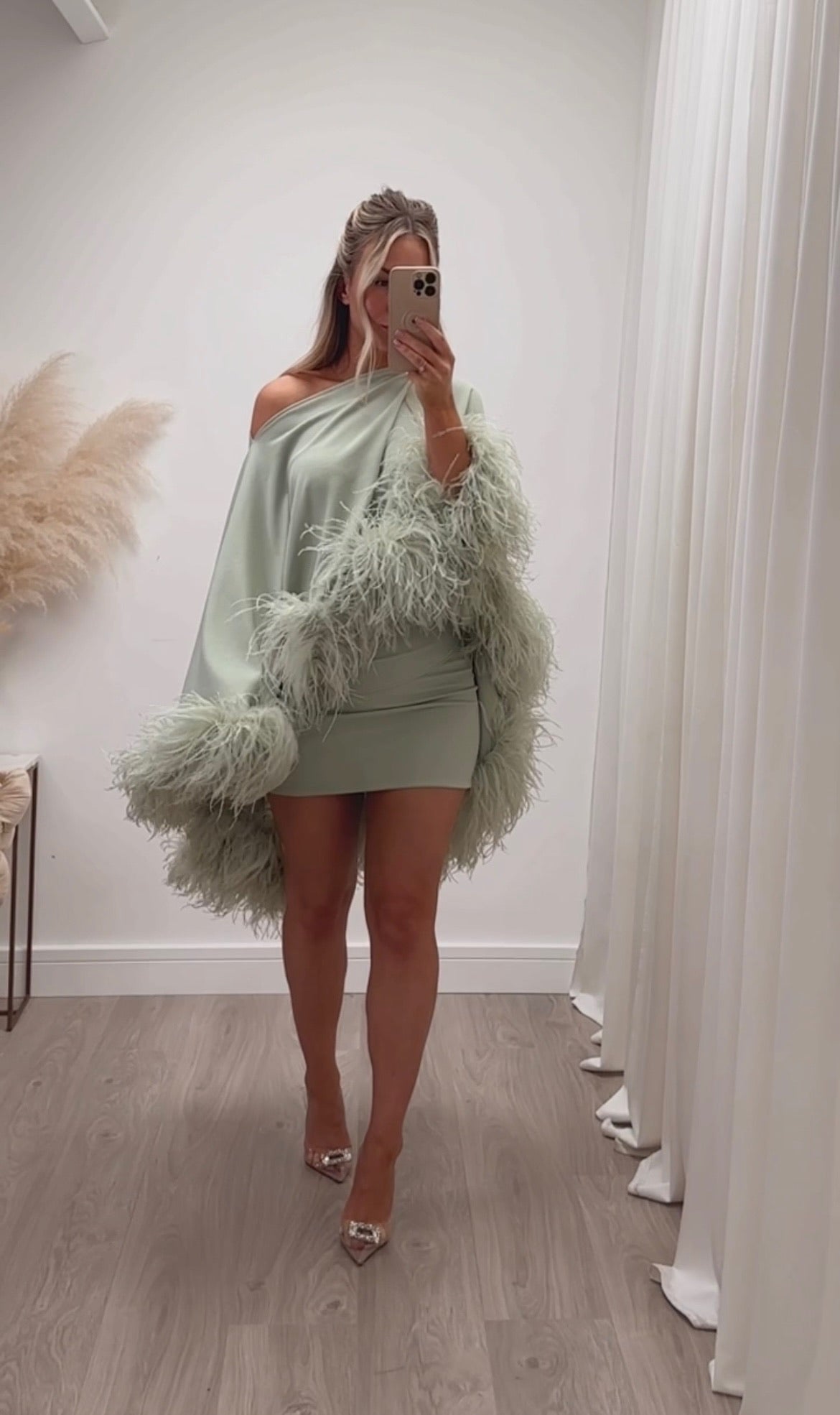 Kylie Mini Skirt Set Matcha