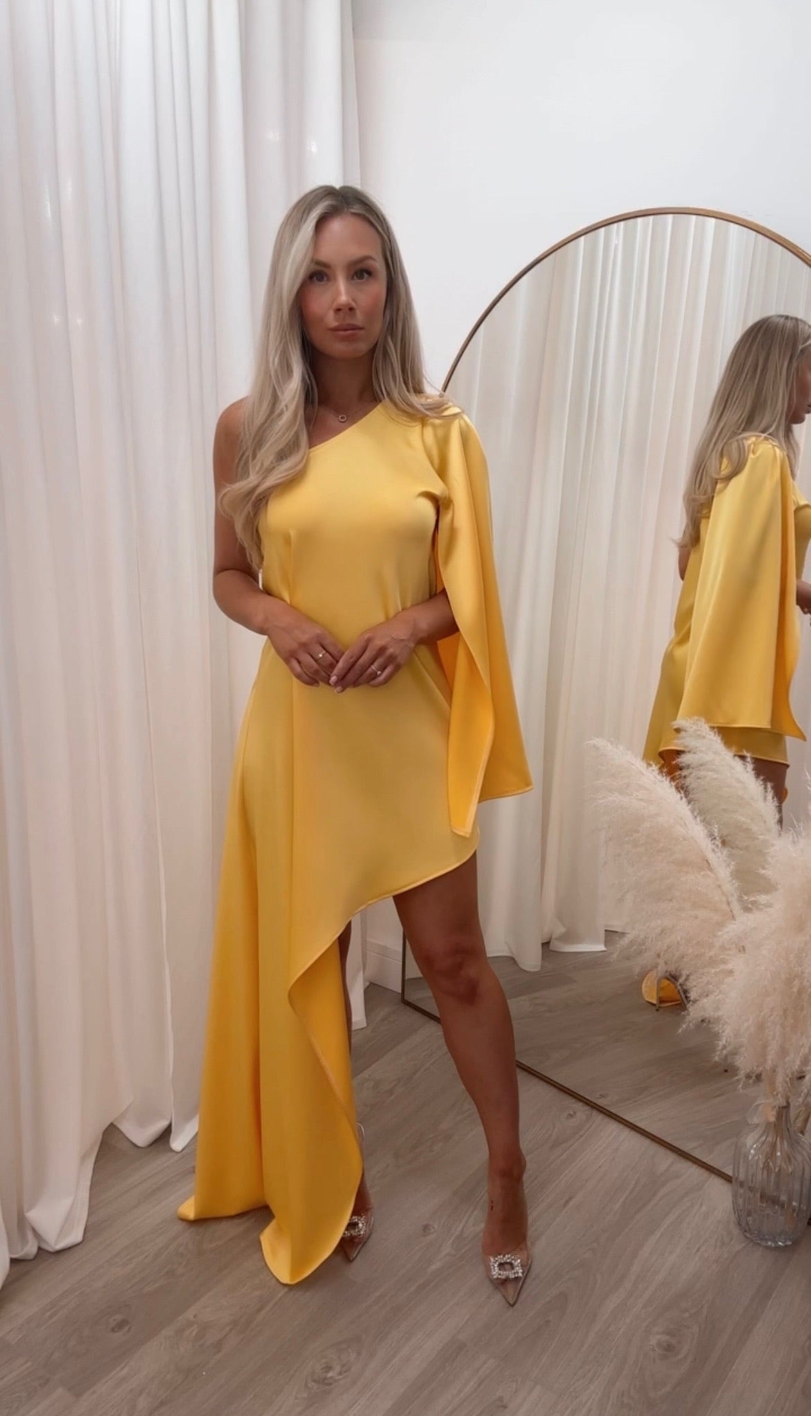 Liberty Dress Yellow