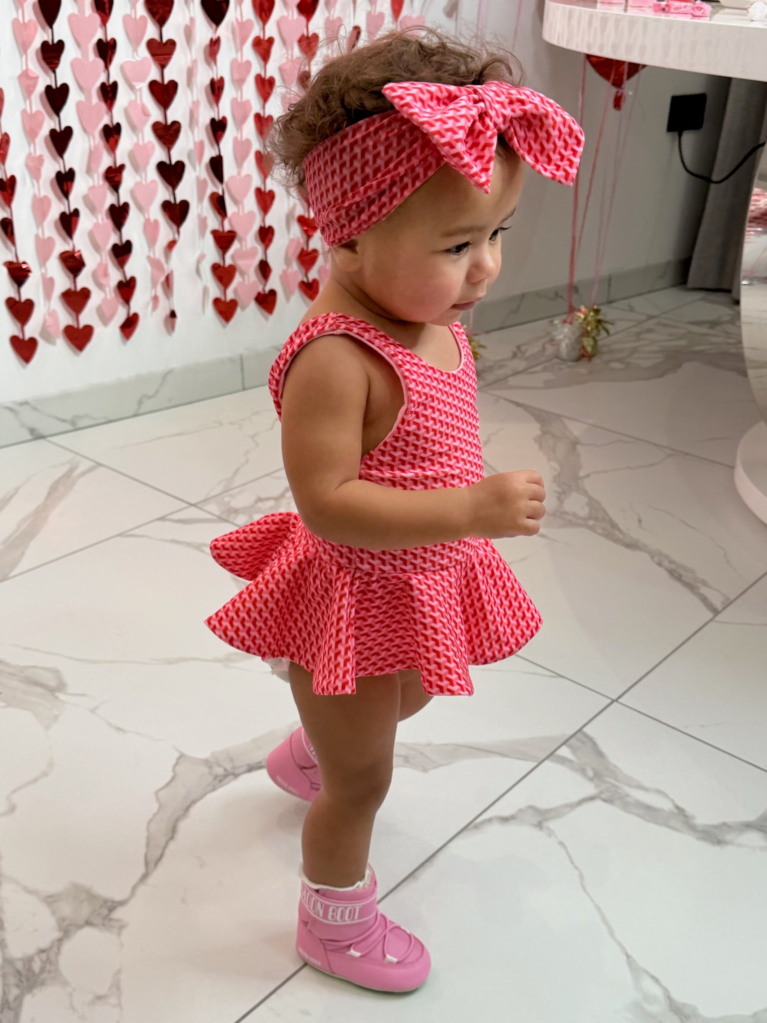 Mini Miami Peplum Ruffle Swimsuit