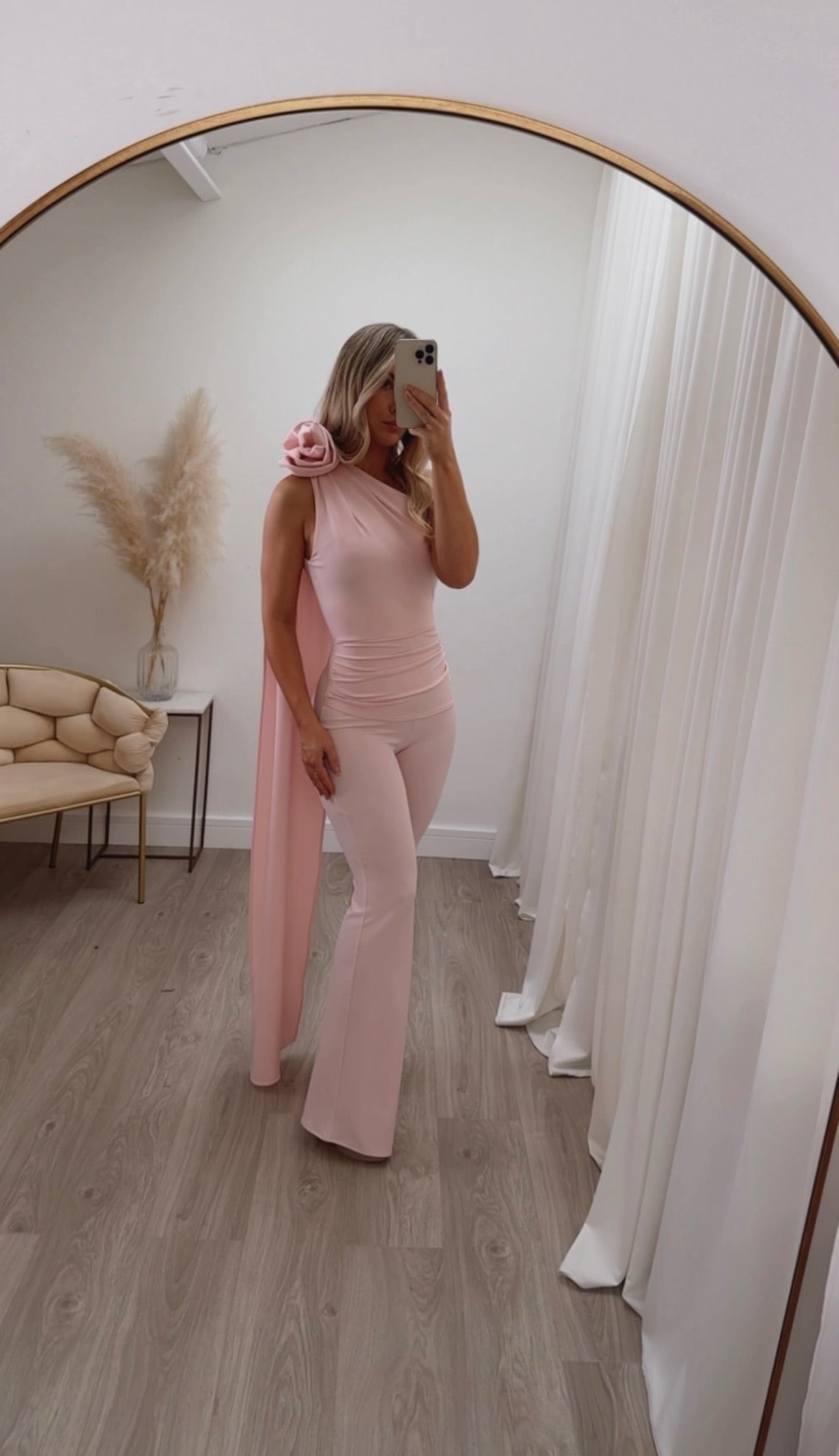 Maya Jumpsuit Baby Pink