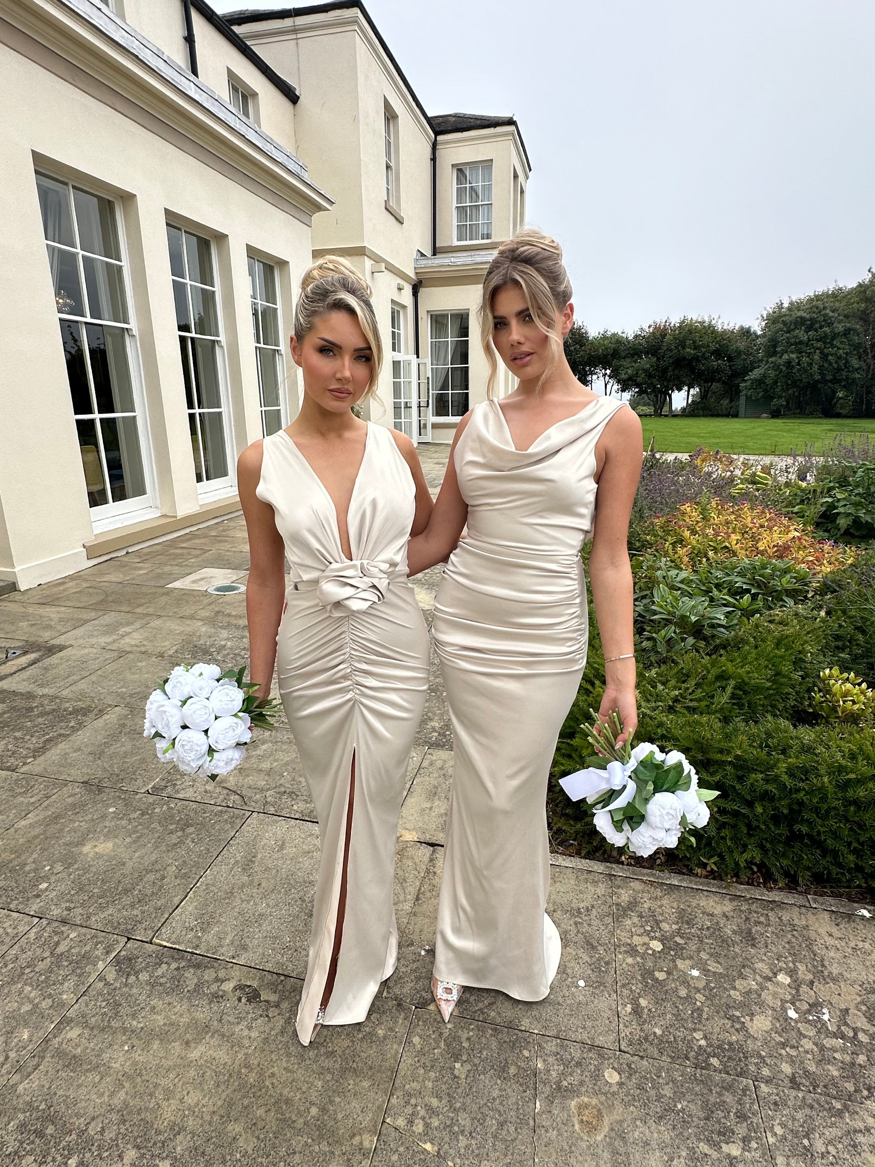 Mykonos Dress Champagne