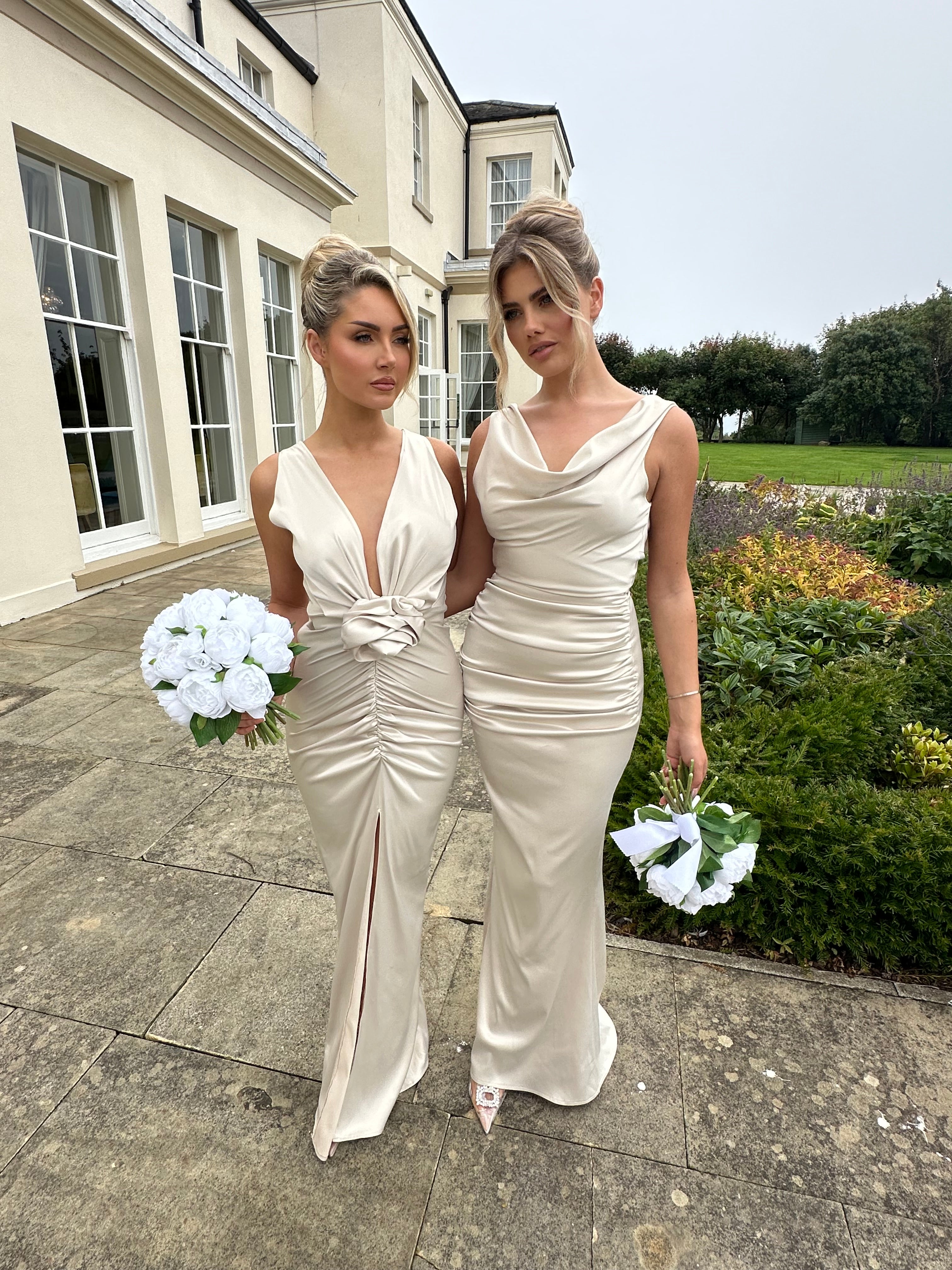 Mykonos Dress Champagne