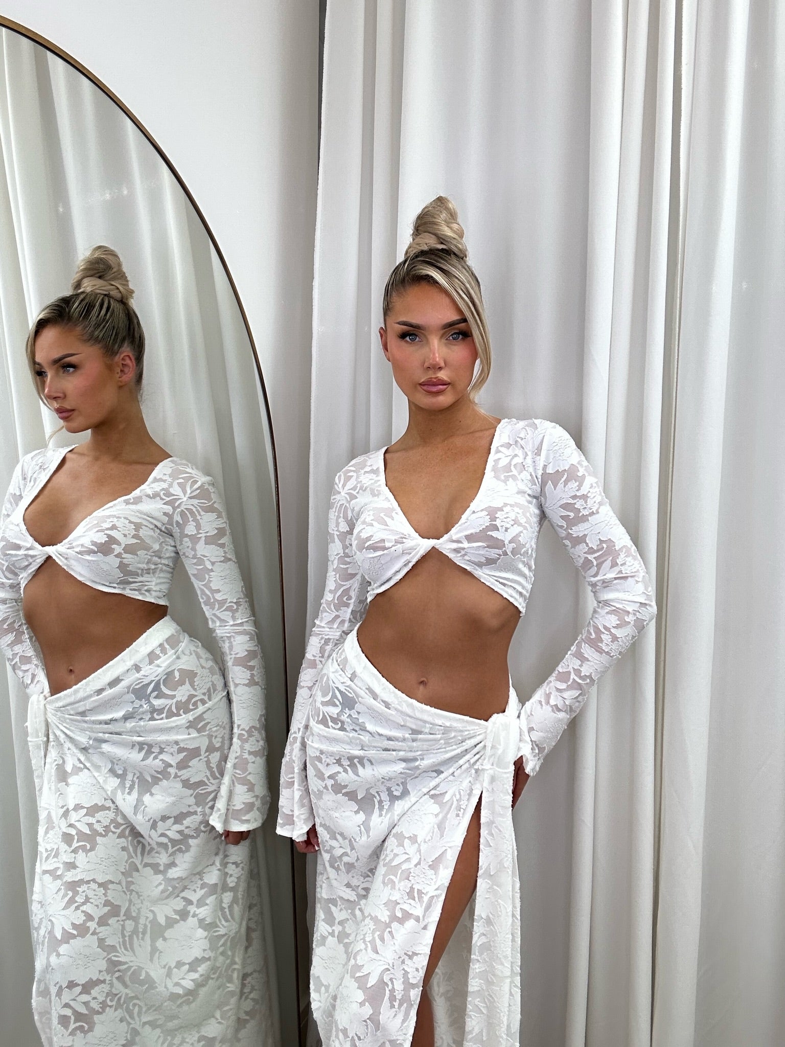 Bodhi two piece set White