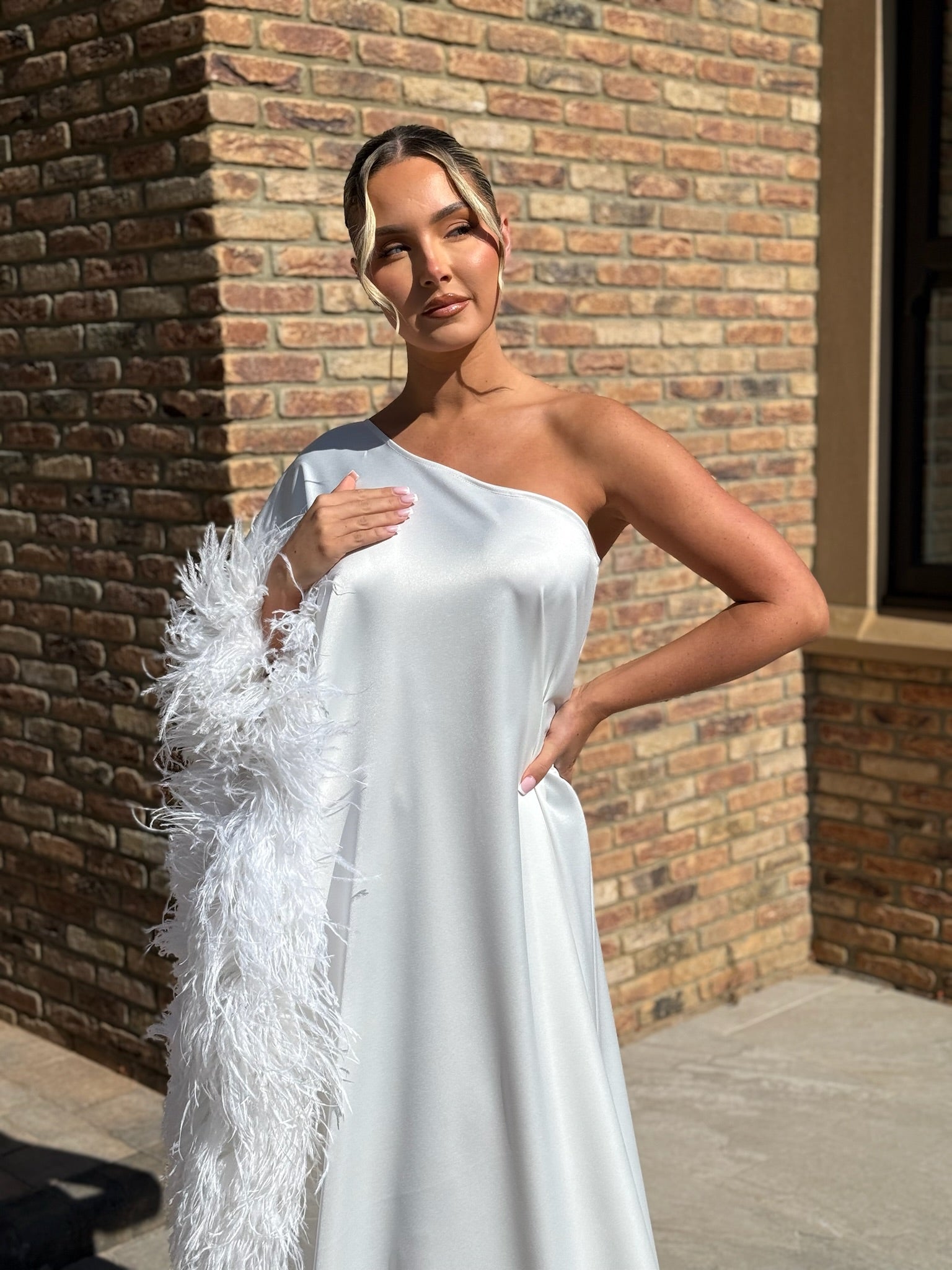 Capri Floorlength Dress White