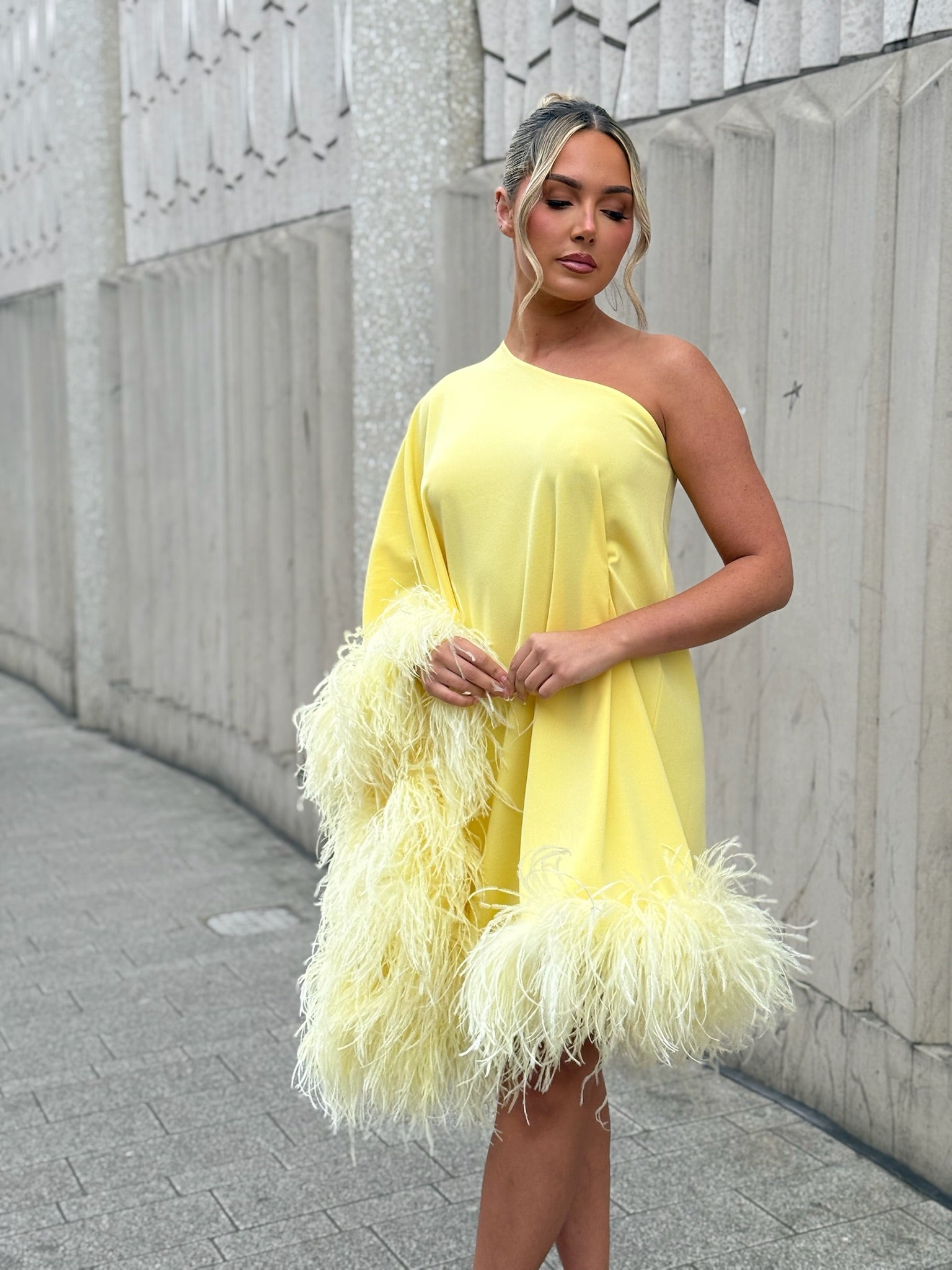 Capri Mini Dress Yellow