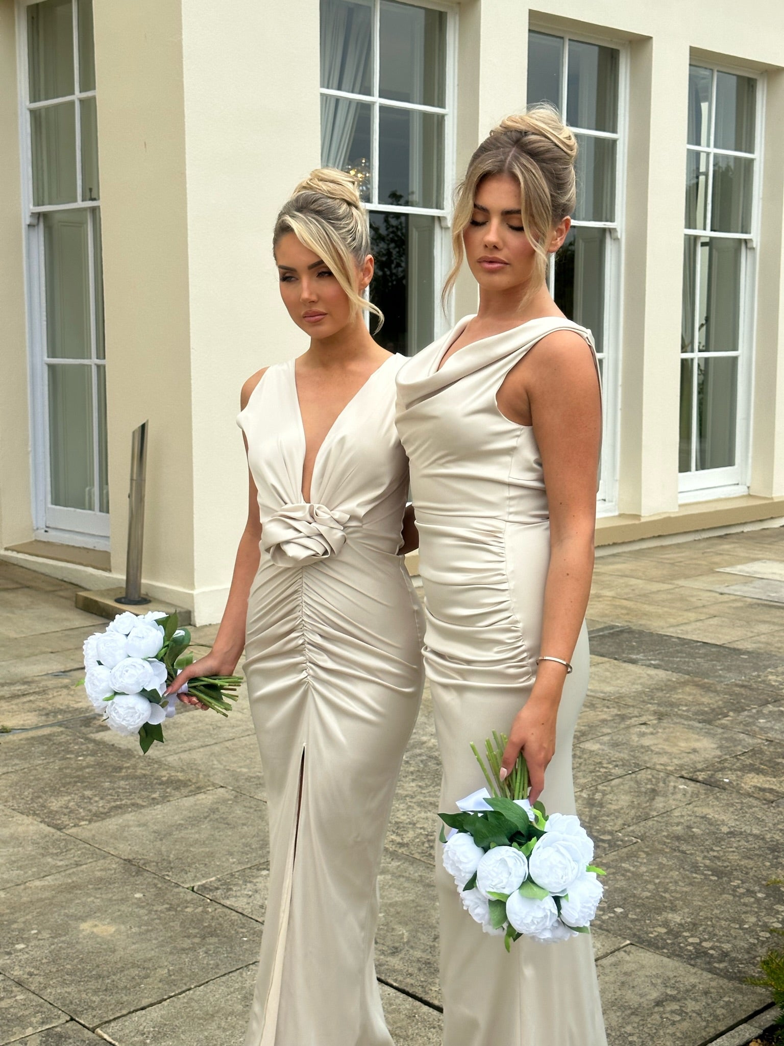 Mykonos Dress Champagne
