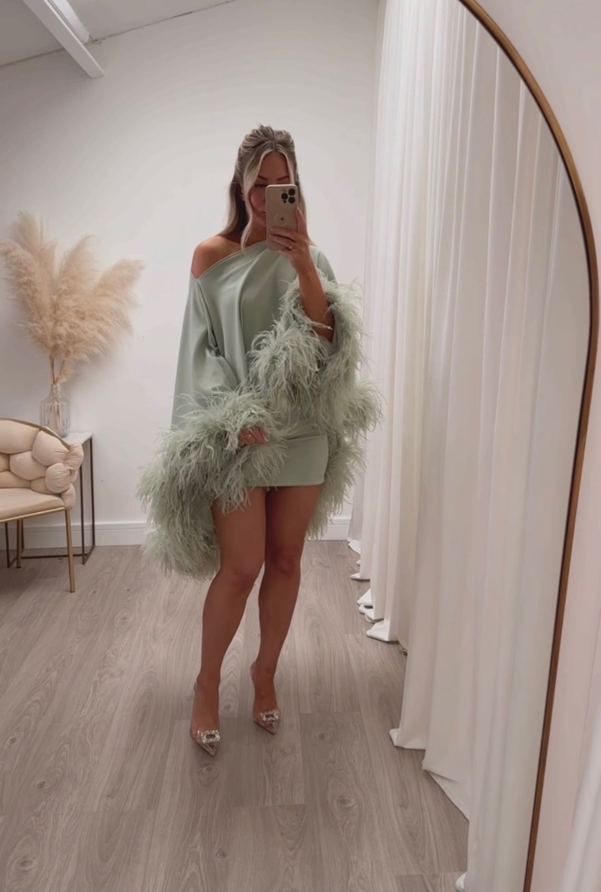 Kylie Mini Skirt Set Matcha