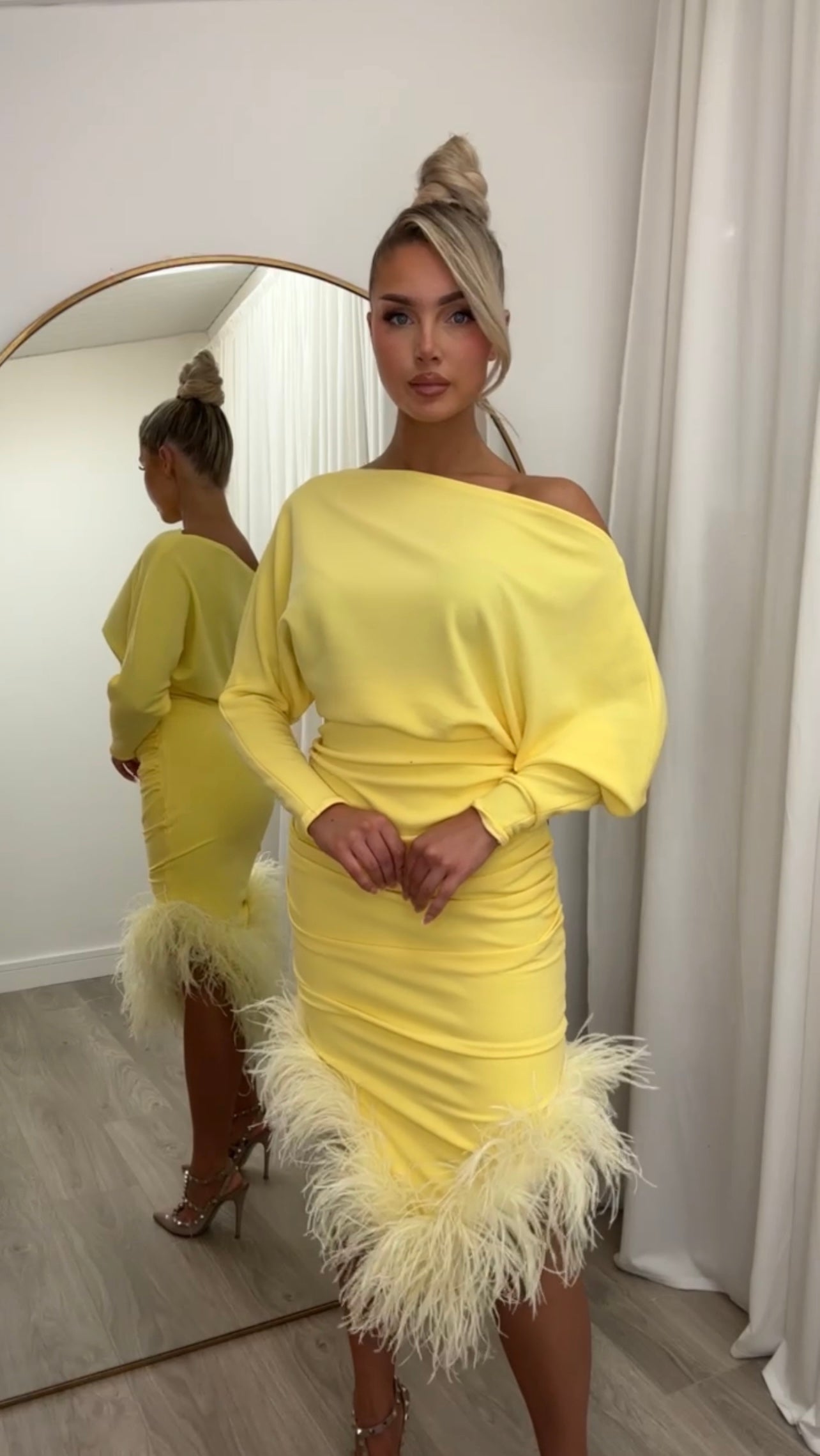 Arella Dress Yellow
