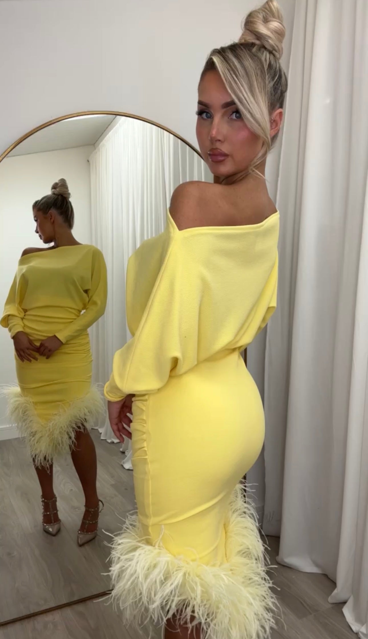 Arella Dress Yellow