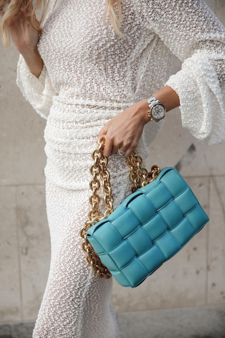 Cove knit white Dress