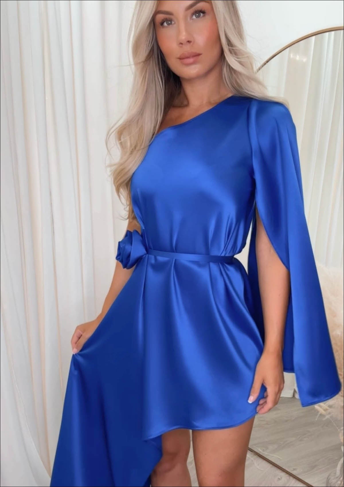 Liberty Rose Dress Royal Blue