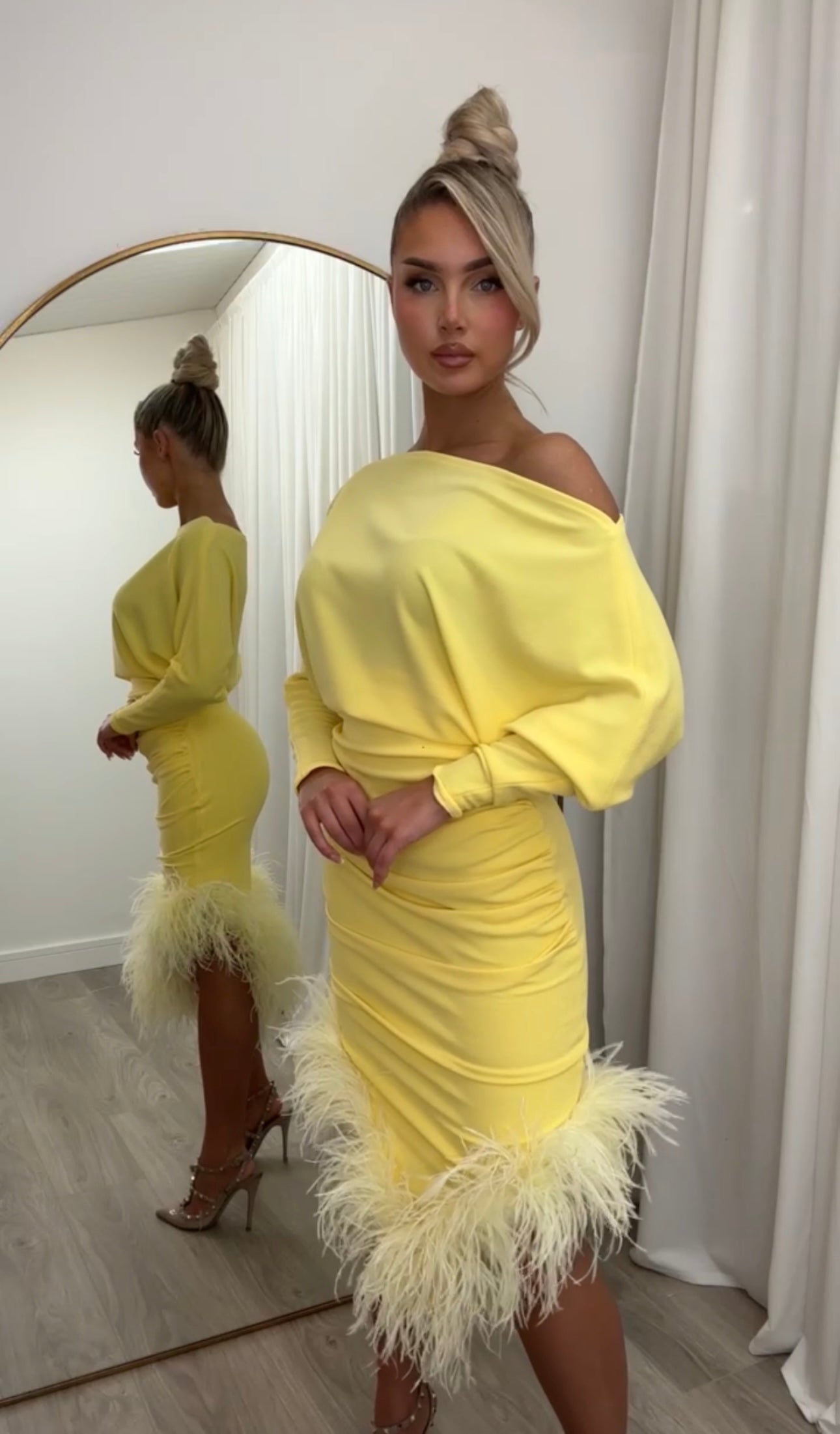 Arella Dress Yellow