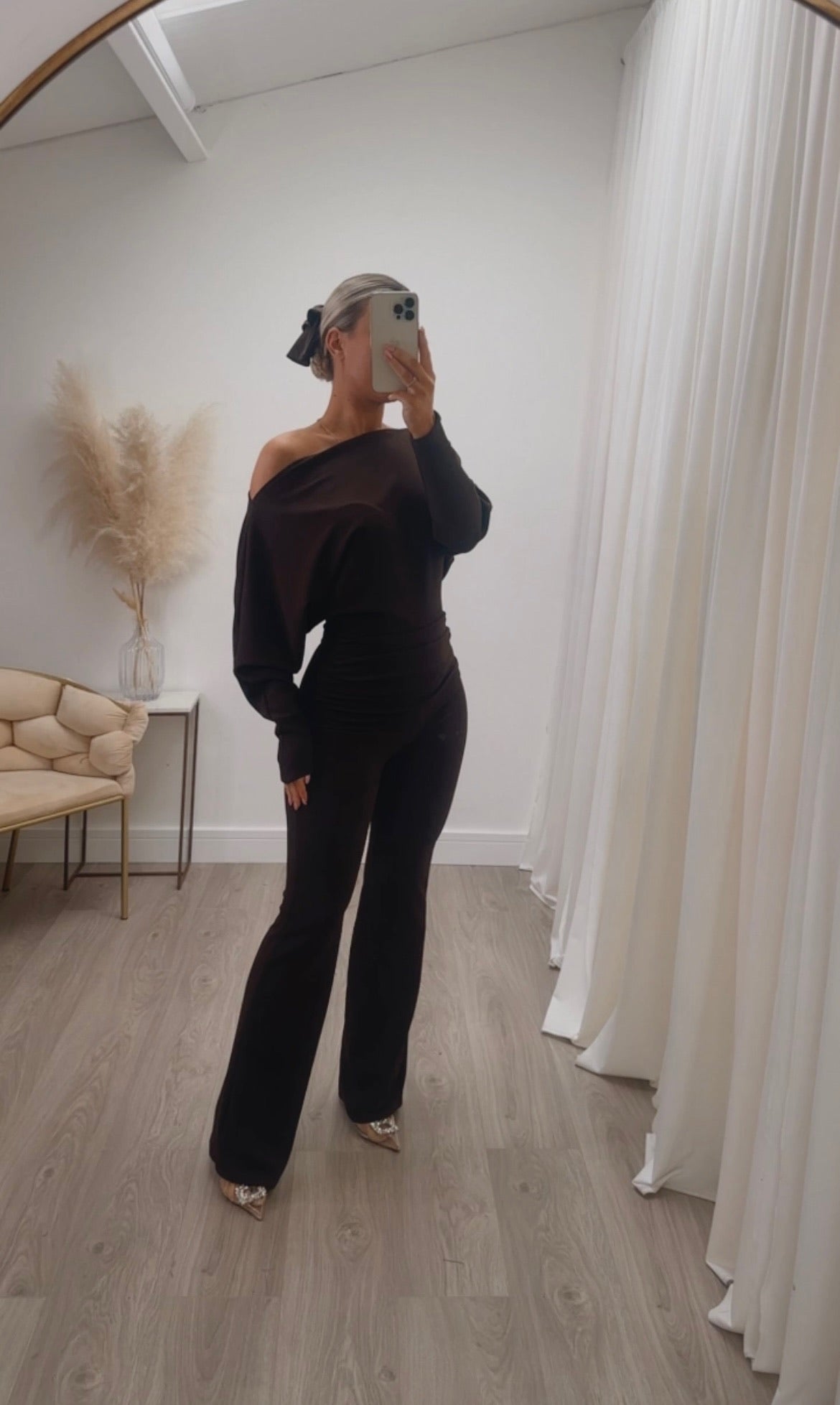 Arella Jumpsuit Chocolate brown