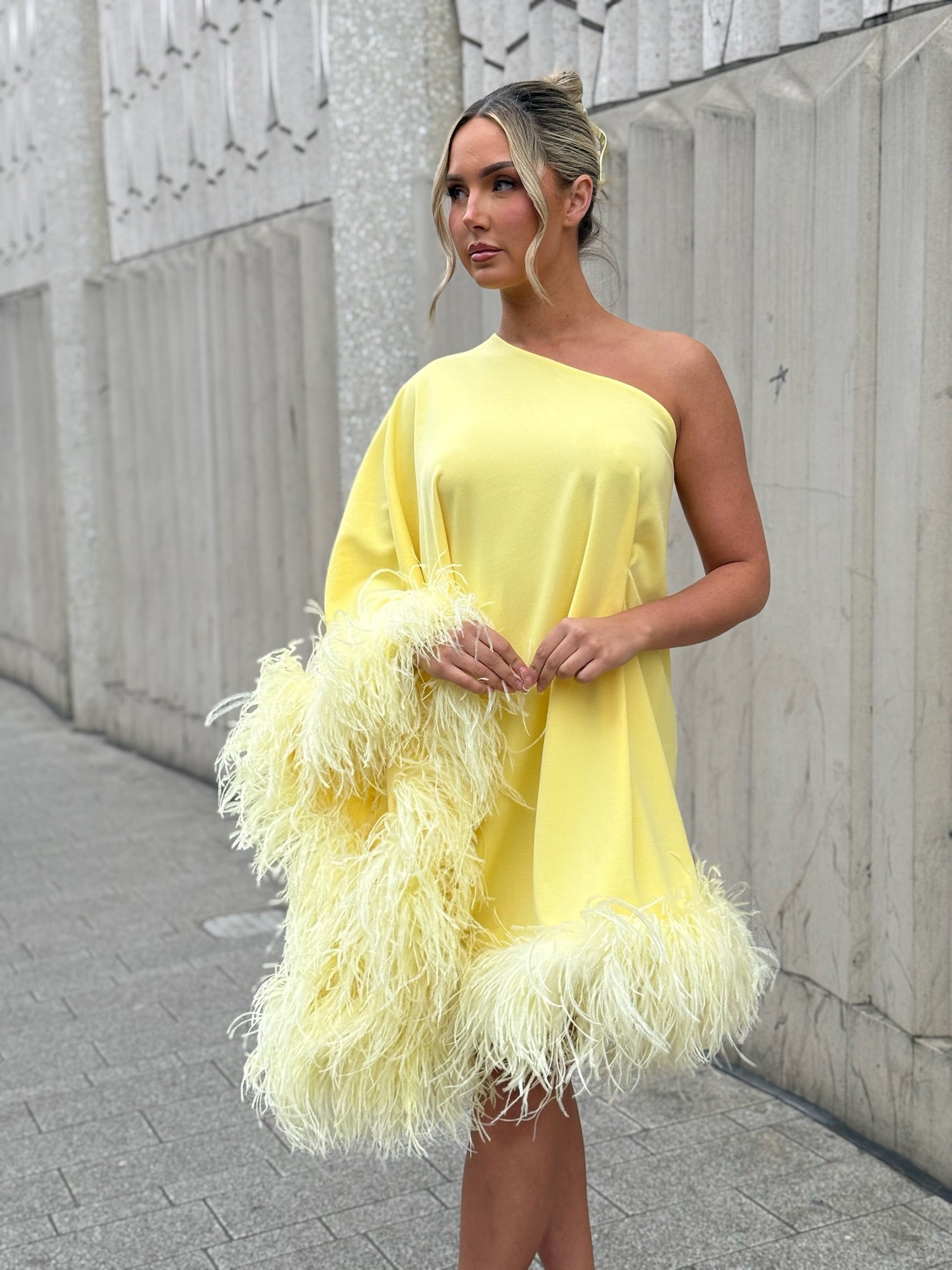 Capri Mini Dress Yellow