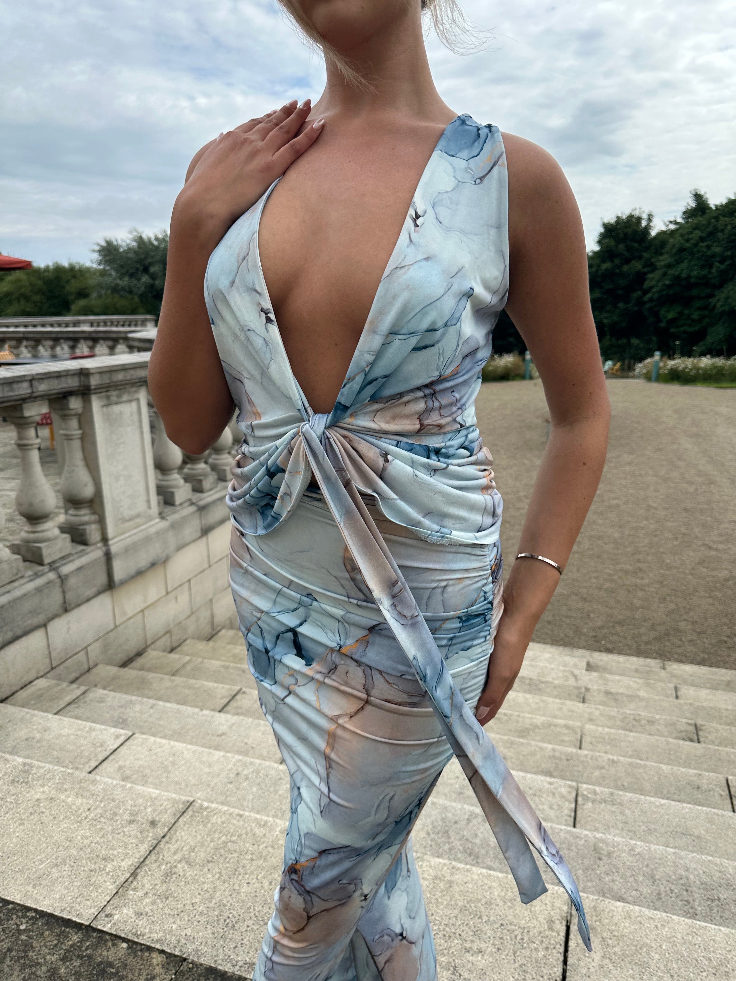 Maeve Two Piece Set Blue Marble