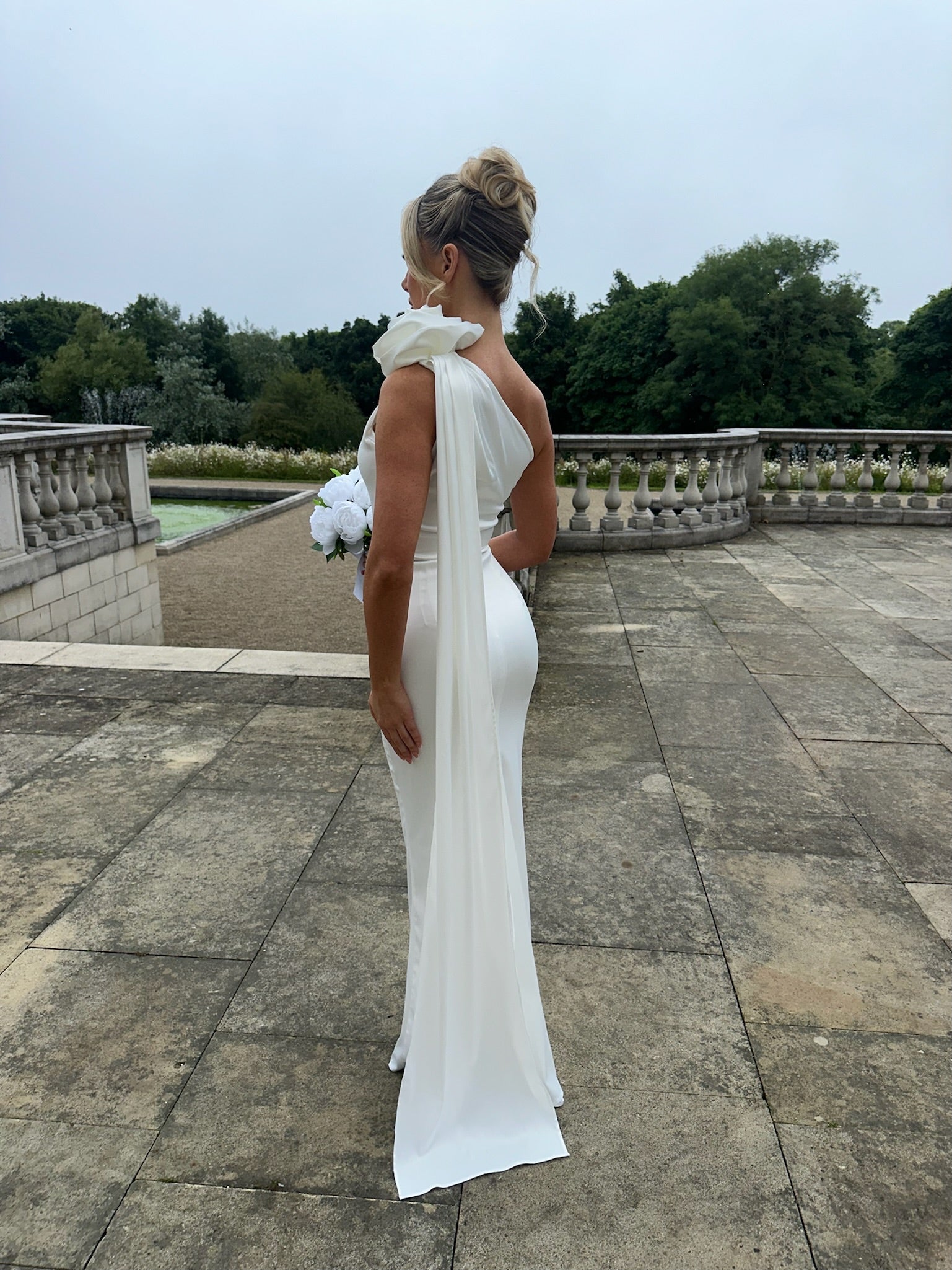 Amalfi Dress White