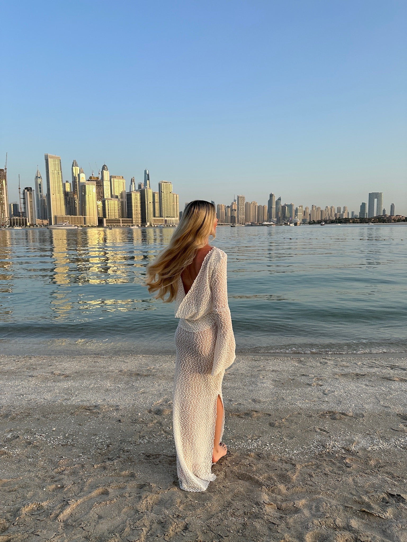 Cove knit white Dress