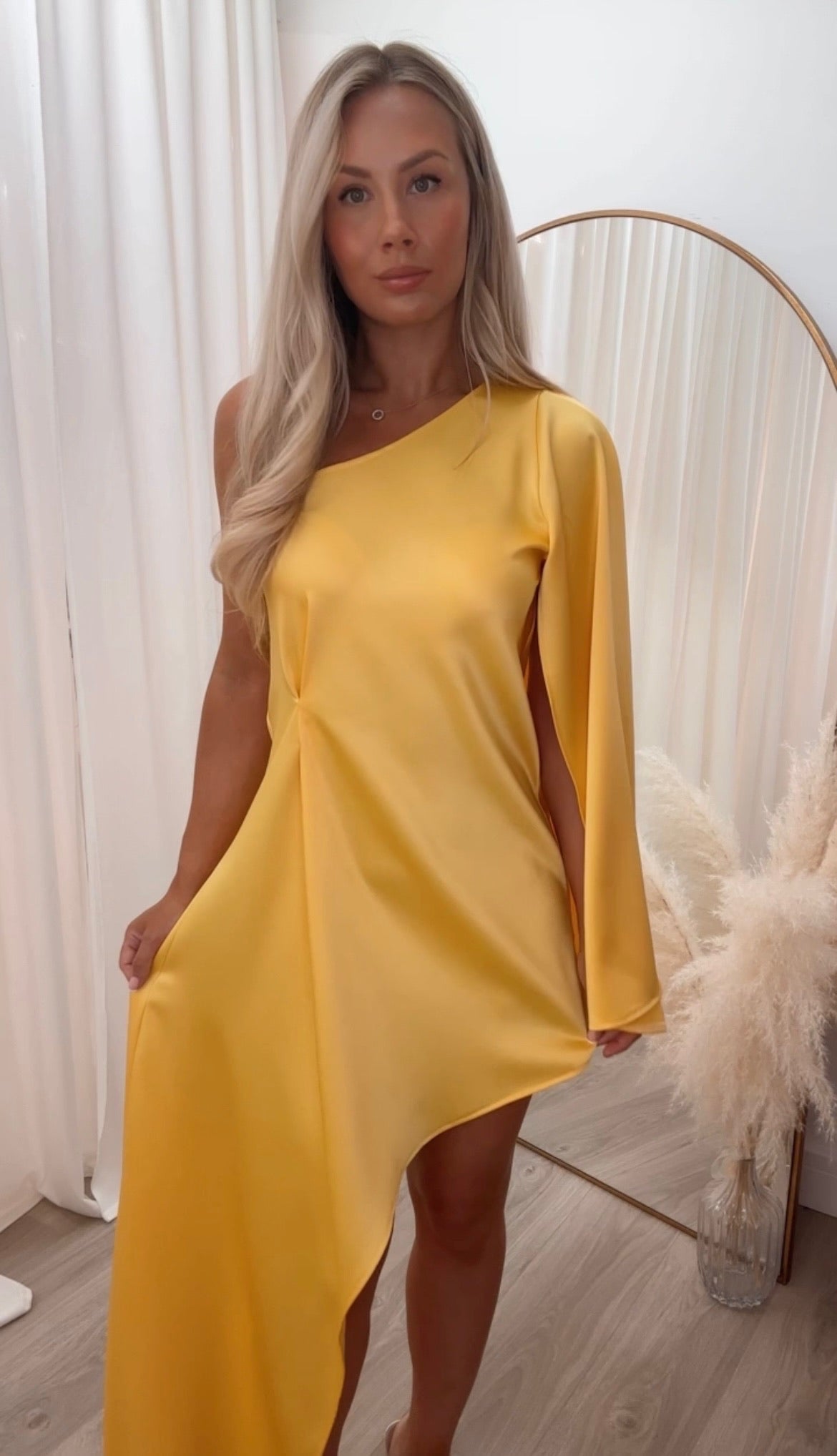 Liberty Dress Yellow