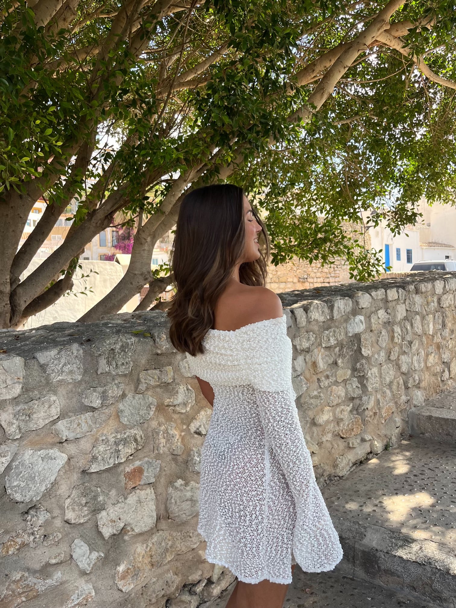 Paige Sheer Knit Dress