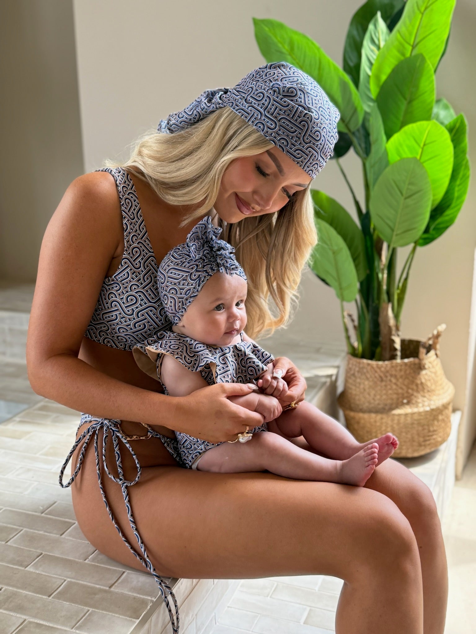 Mini St. Tropez Ruffle Swimsuit