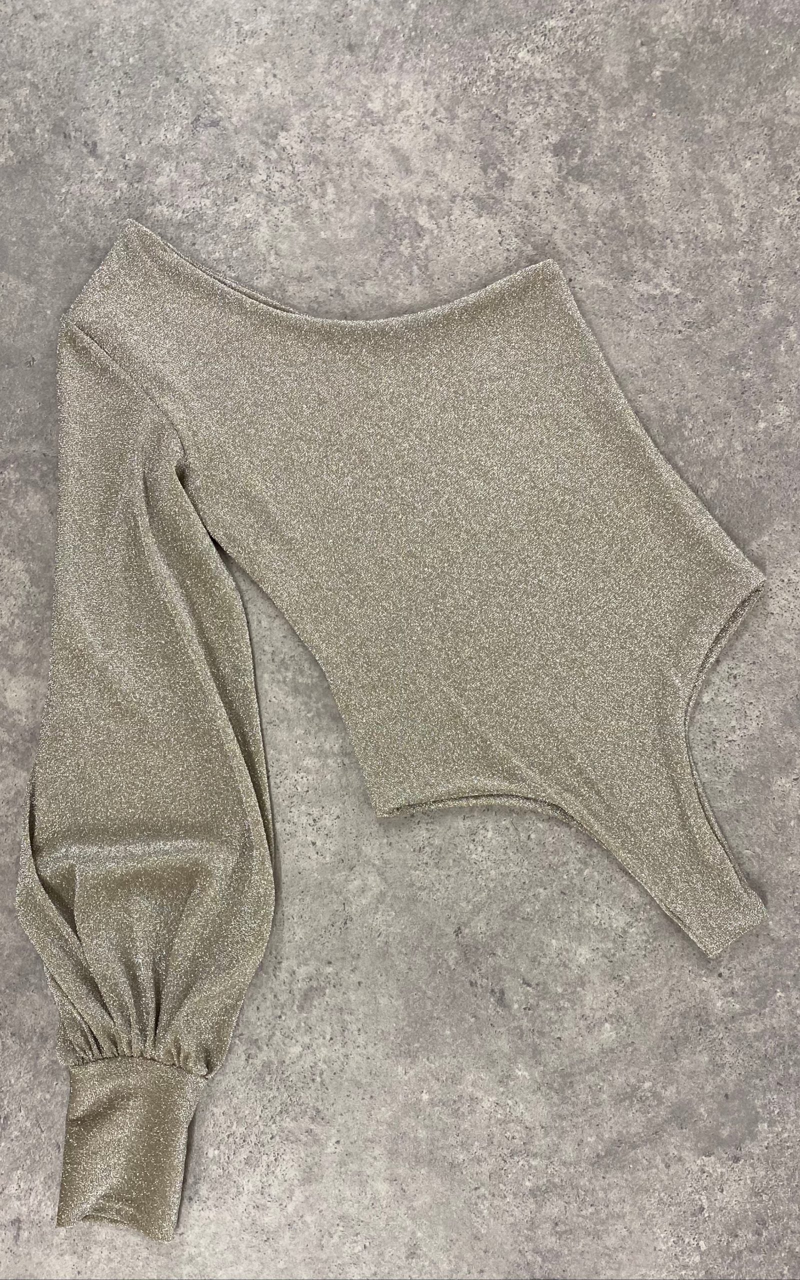 Ava Two Piece Set Gold Glitter