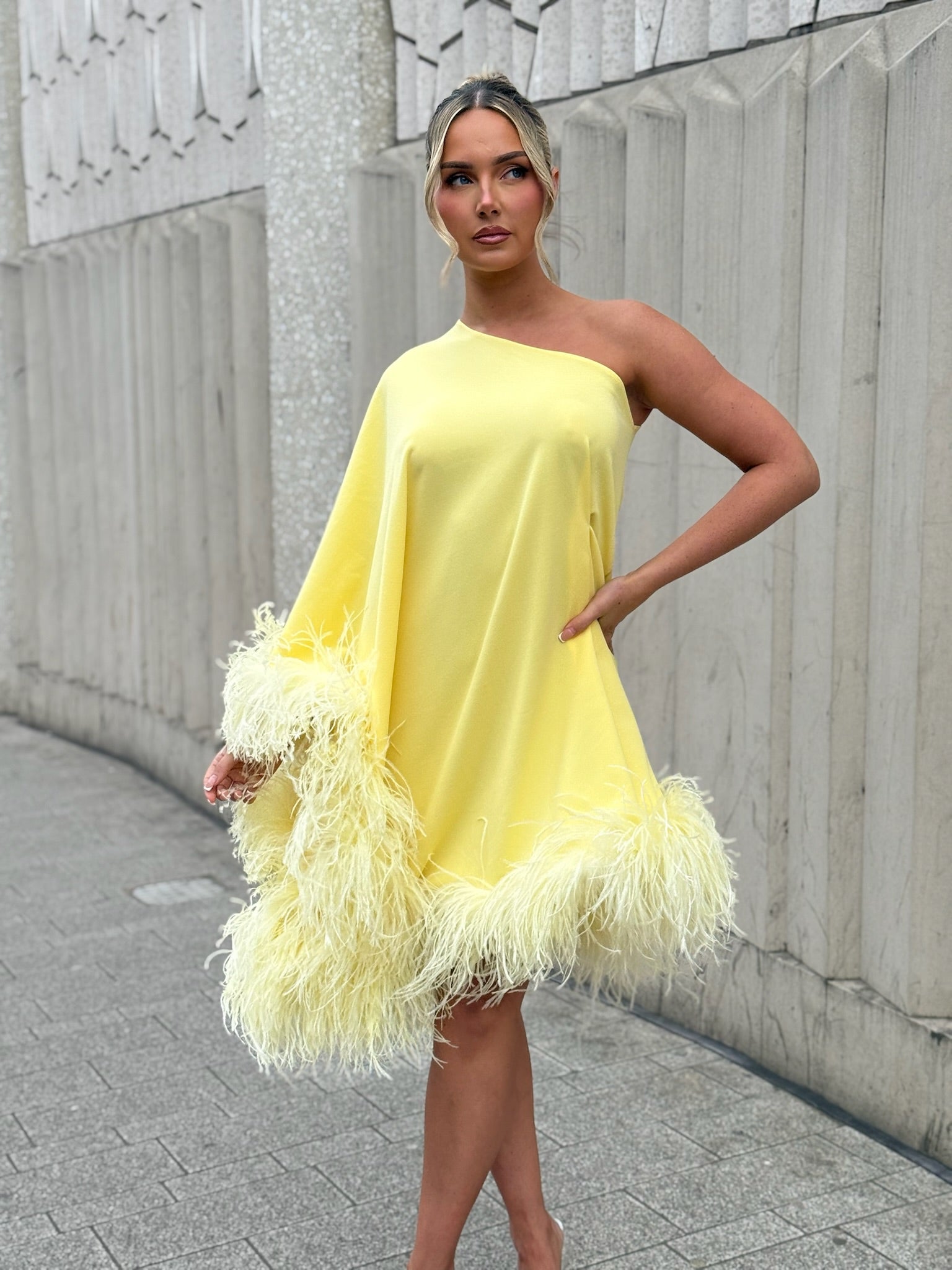 Capri Mini Dress Yellow