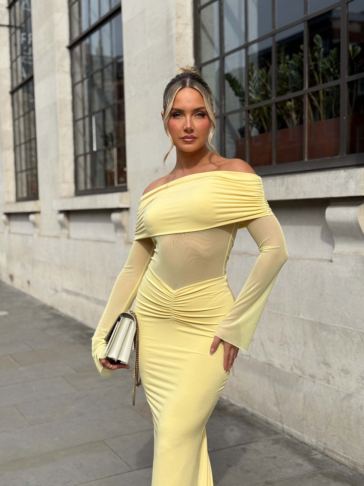 Harlie Two Piece Skirt Set Yellow