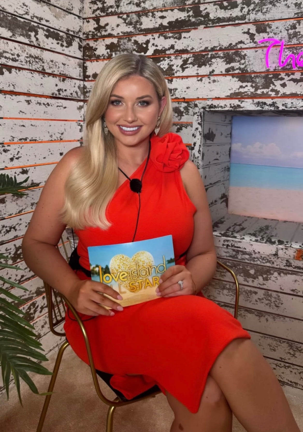 Maya Midi Dress Blood Orange