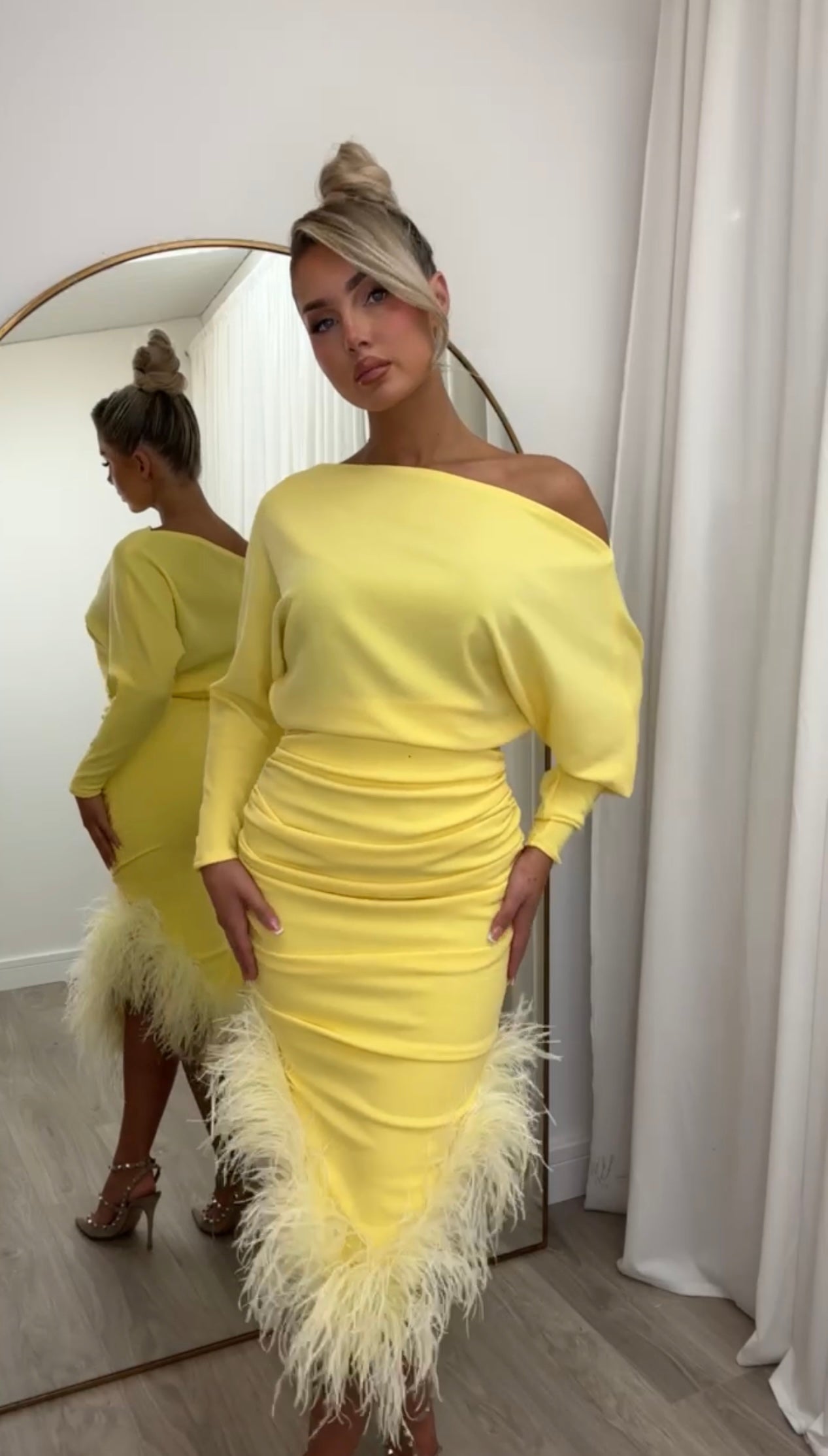 Arella Dress Yellow