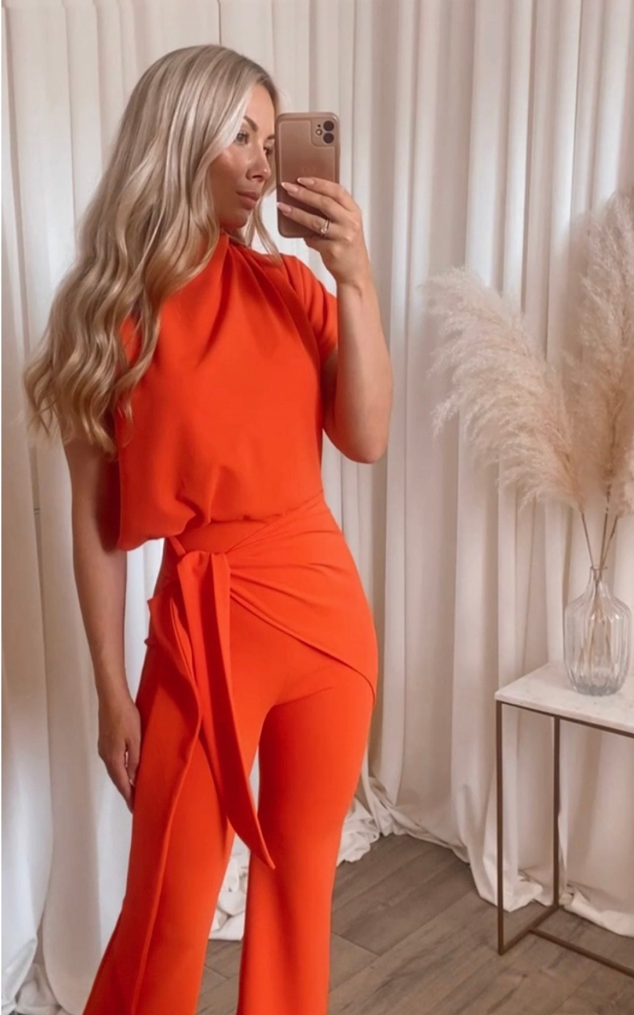 Callie Jumpsuit Orange