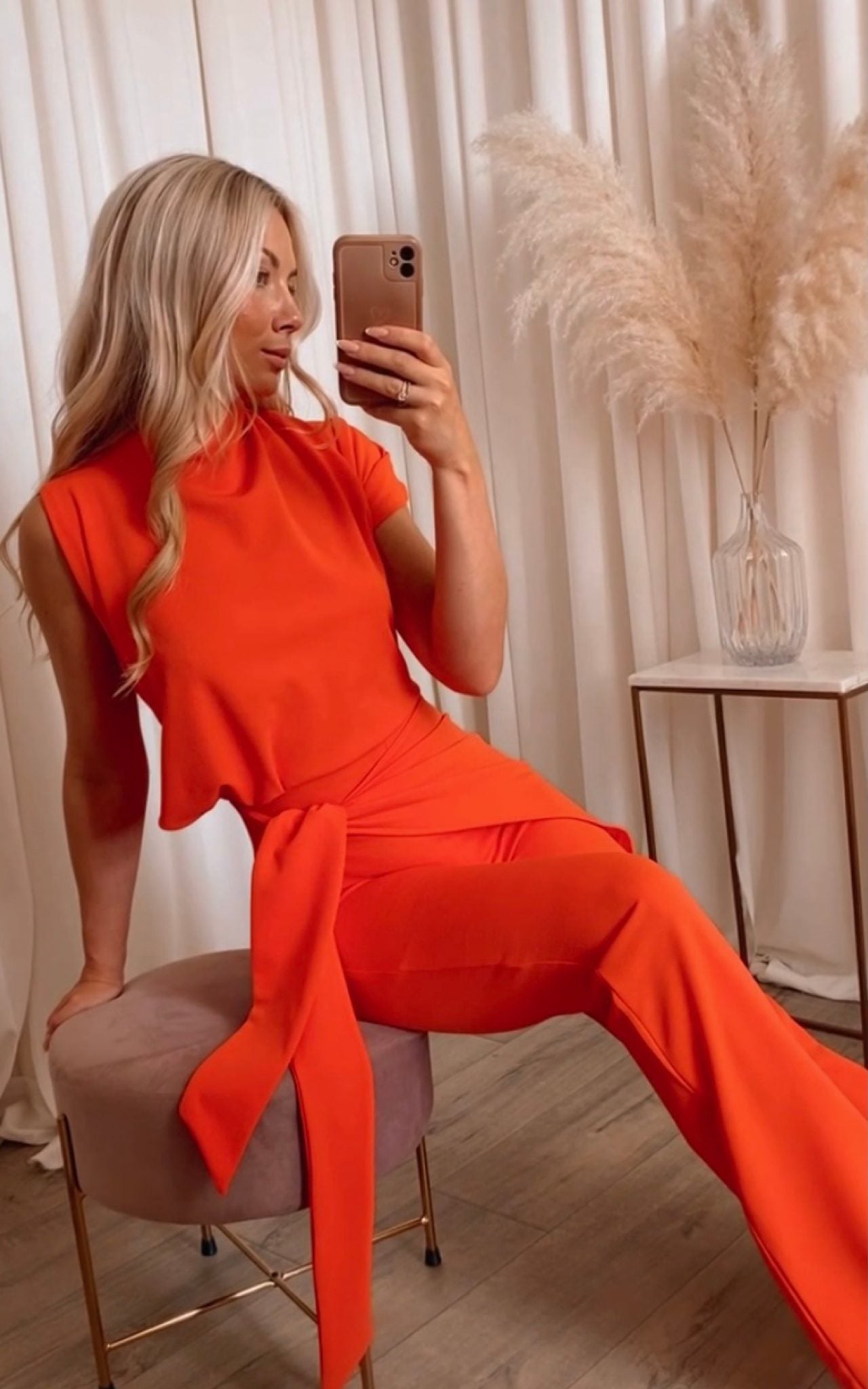 Callie Jumpsuit Orange