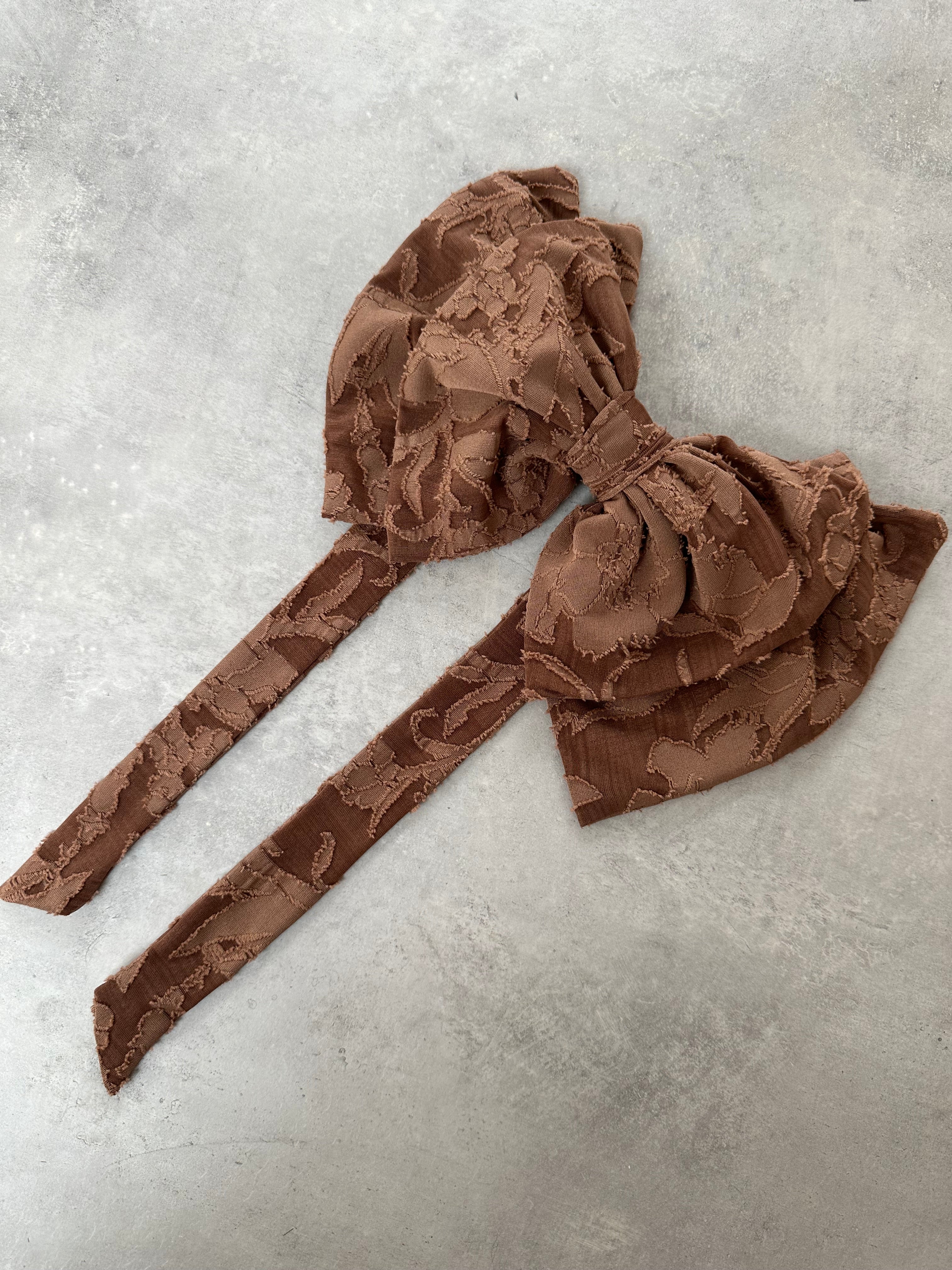 Bodhi Hair Bow Almond Brown