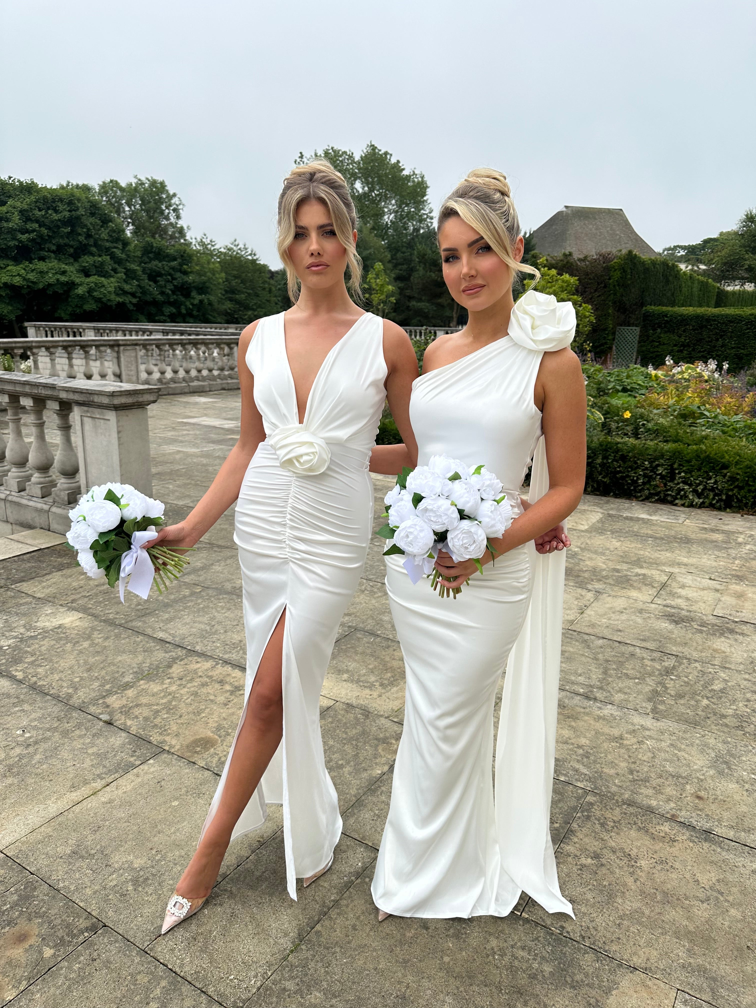 Amalfi Dress White