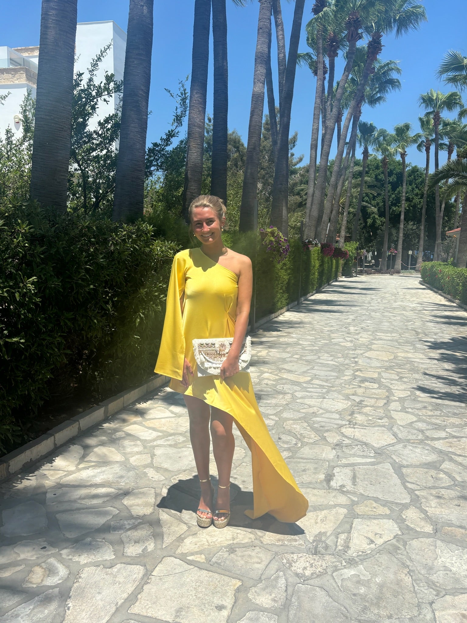 Liberty Dress Yellow