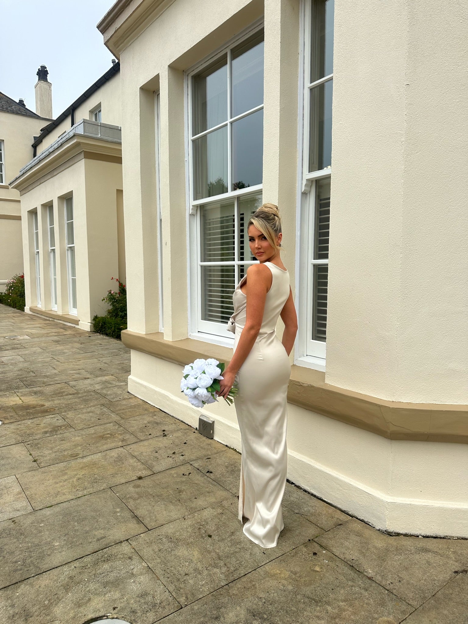 Mykonos Dress Champagne