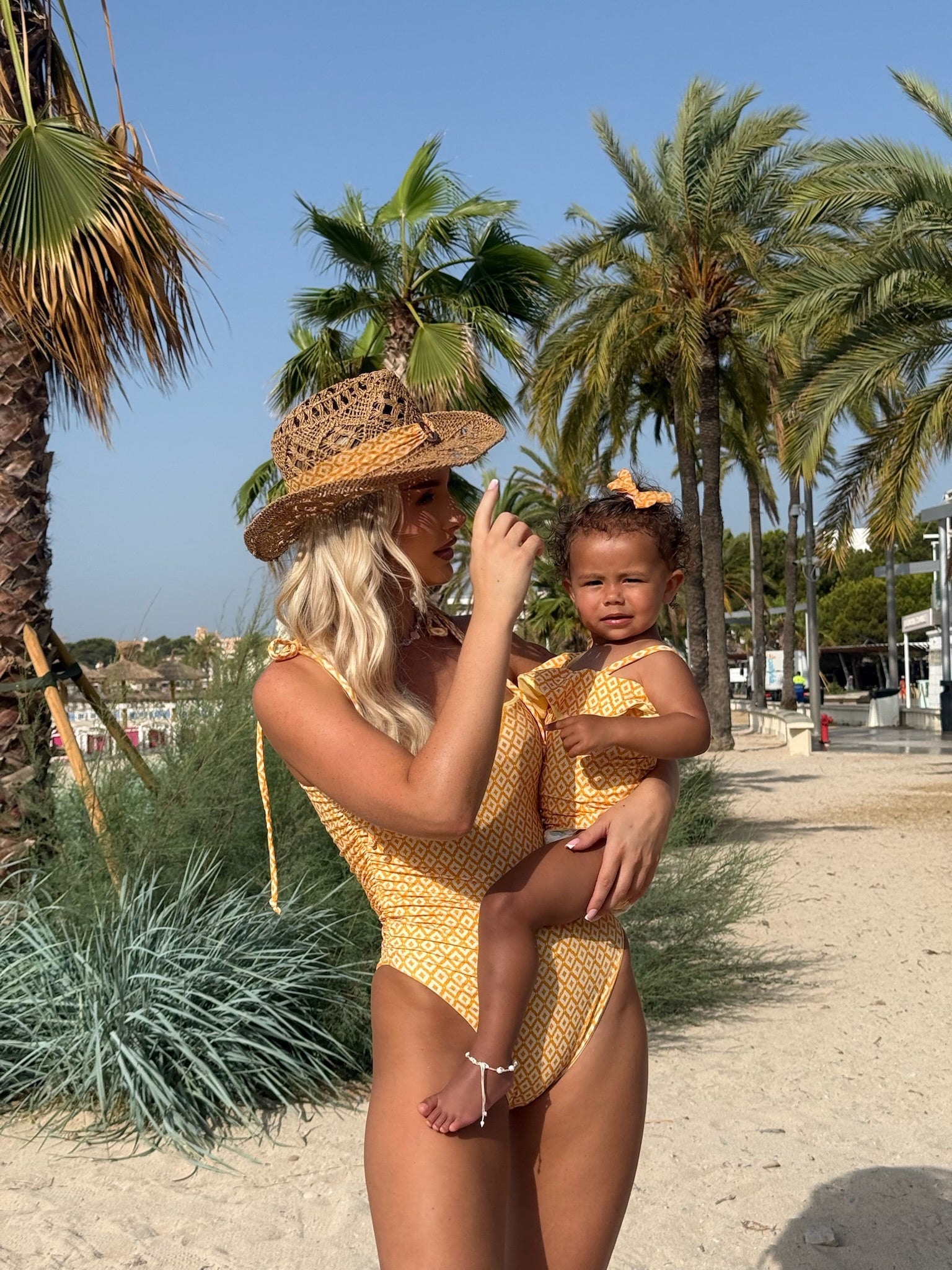 Mini Ibiza Ruffle shoulder Swimsuit