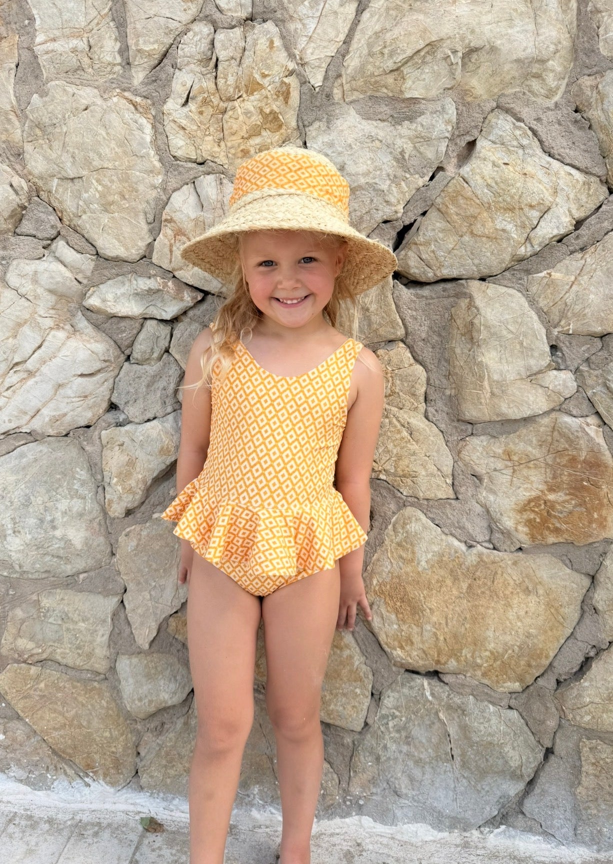 Mini Ibiza Peplum Ruffle Swimsuit