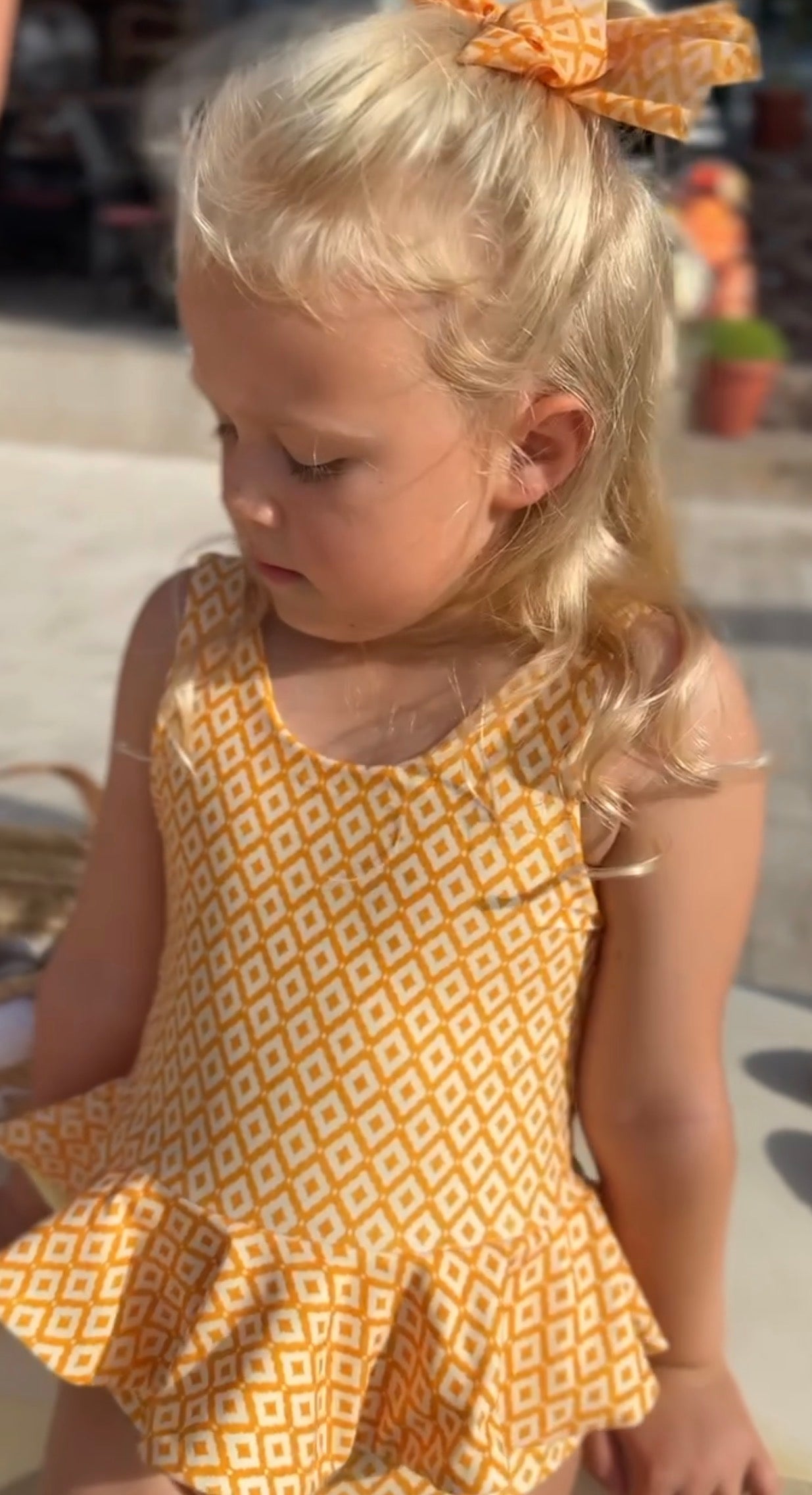 Mini Ibiza Peplum Ruffle Swimsuit