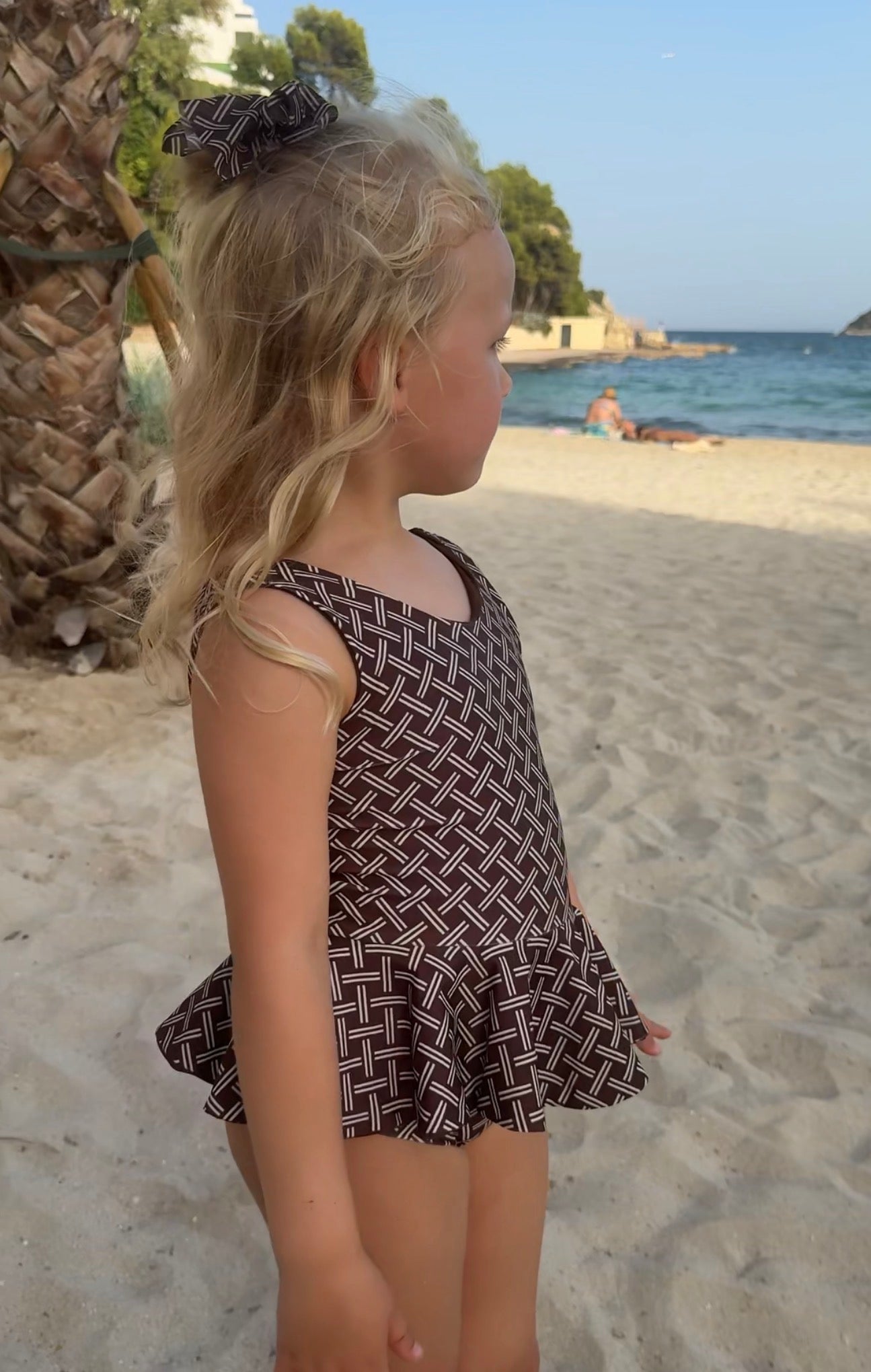 Mini Bali Peplum Ruffle Swimsuit