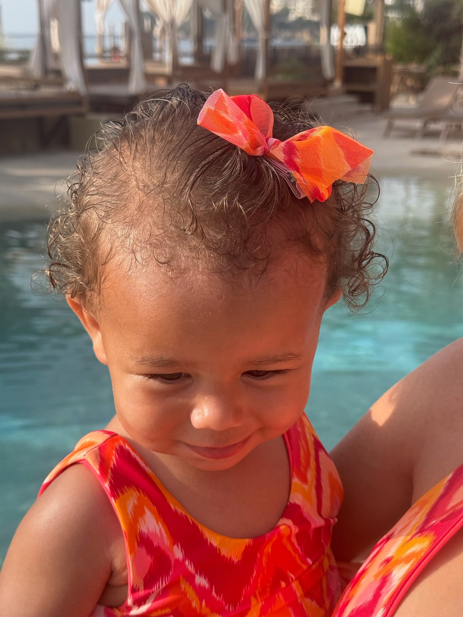 Mini Marrakesh Orange Riviera Small Bow