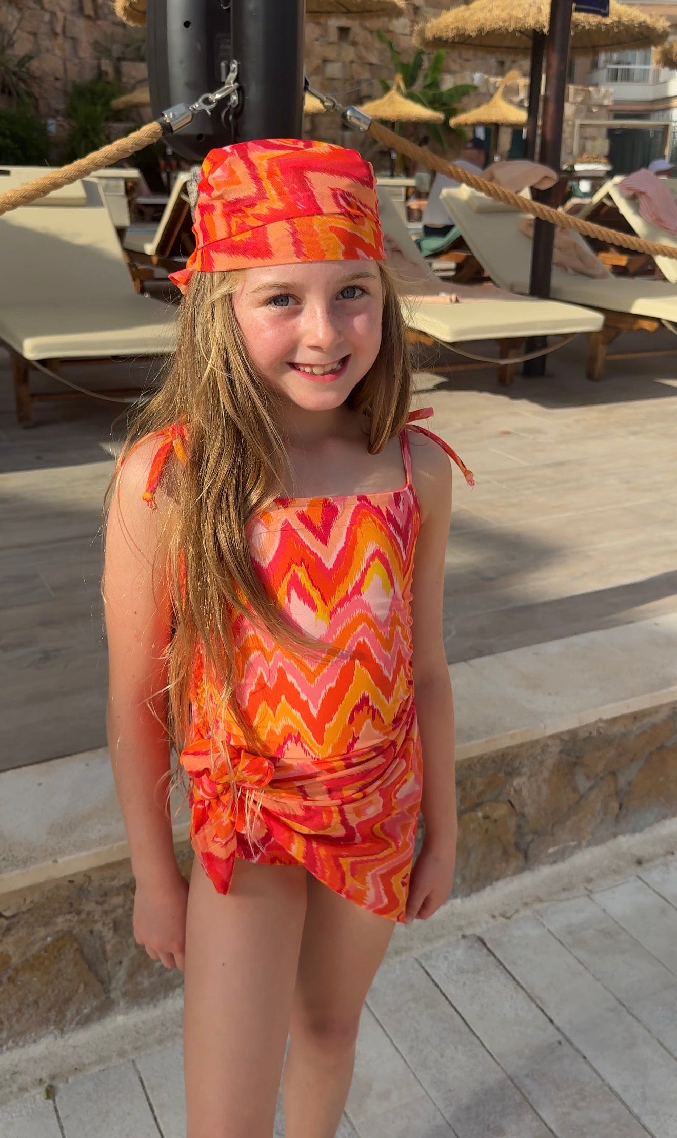 Mini Marrakesh Orange Sarong
