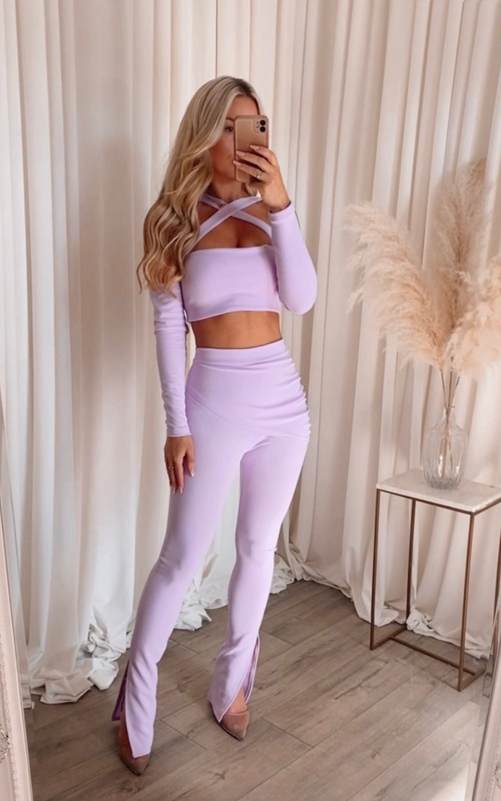 Kimmy Two Piece Set Lilac