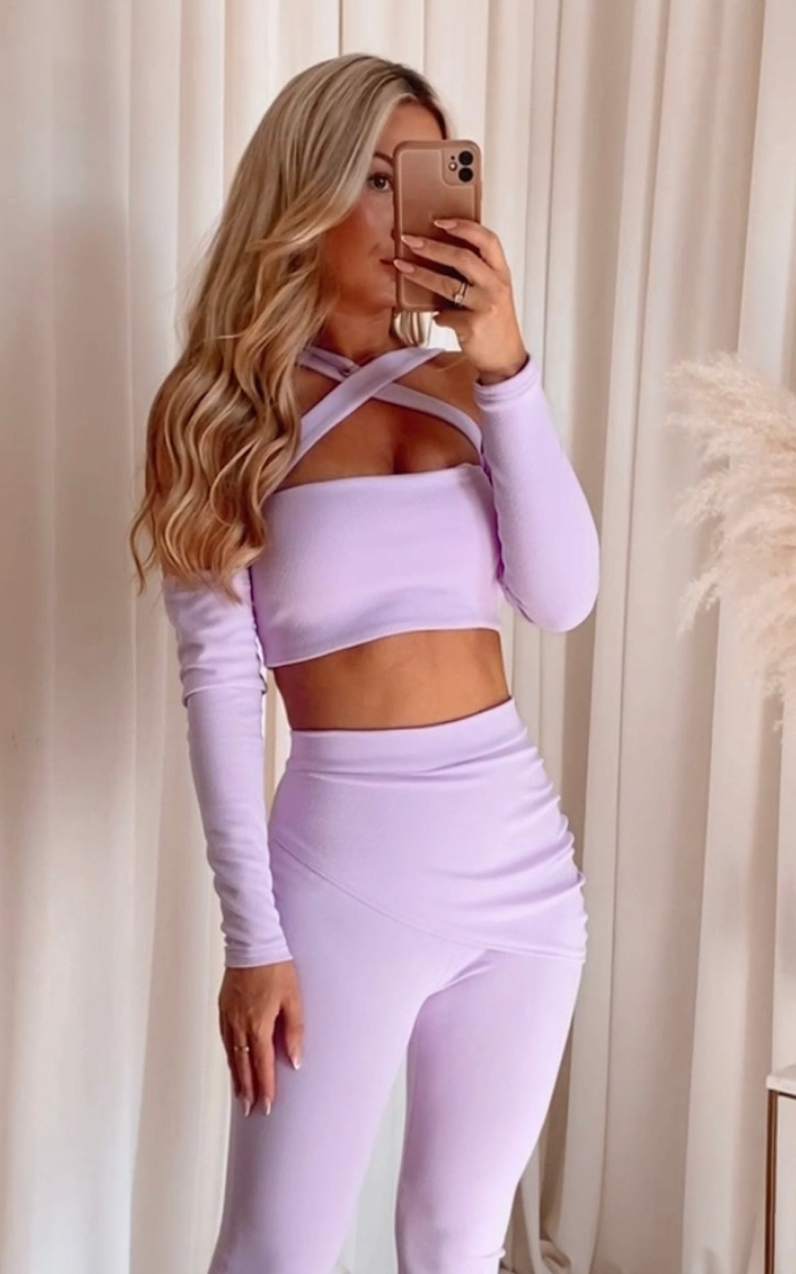 Kimmy Two Piece Set Lilac