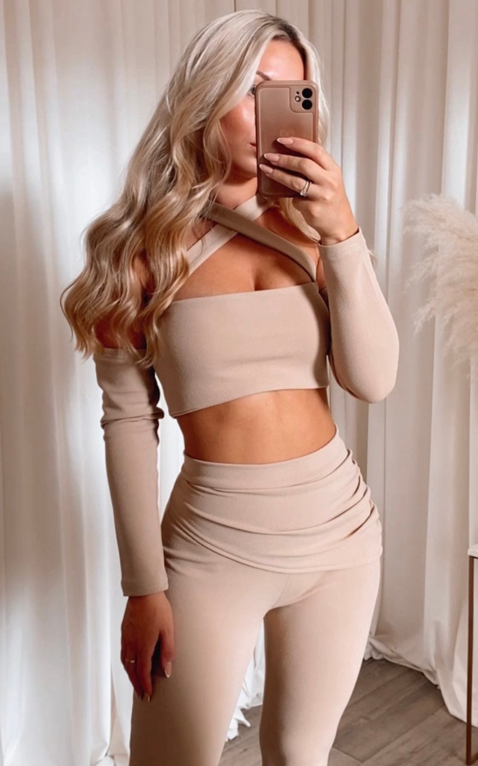 Kimmy Two Piece Set Nude