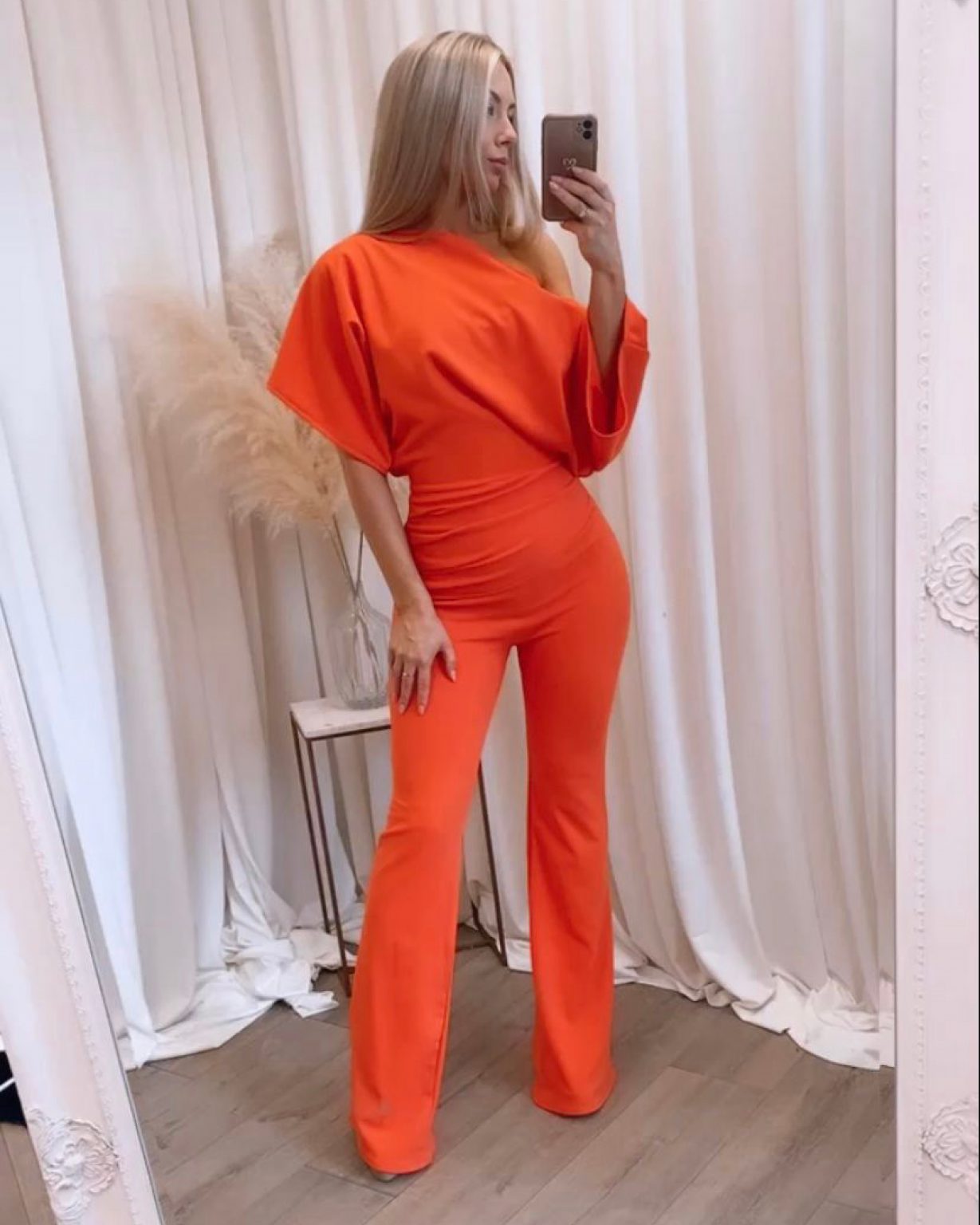 Lottie Jumpsuit Orange