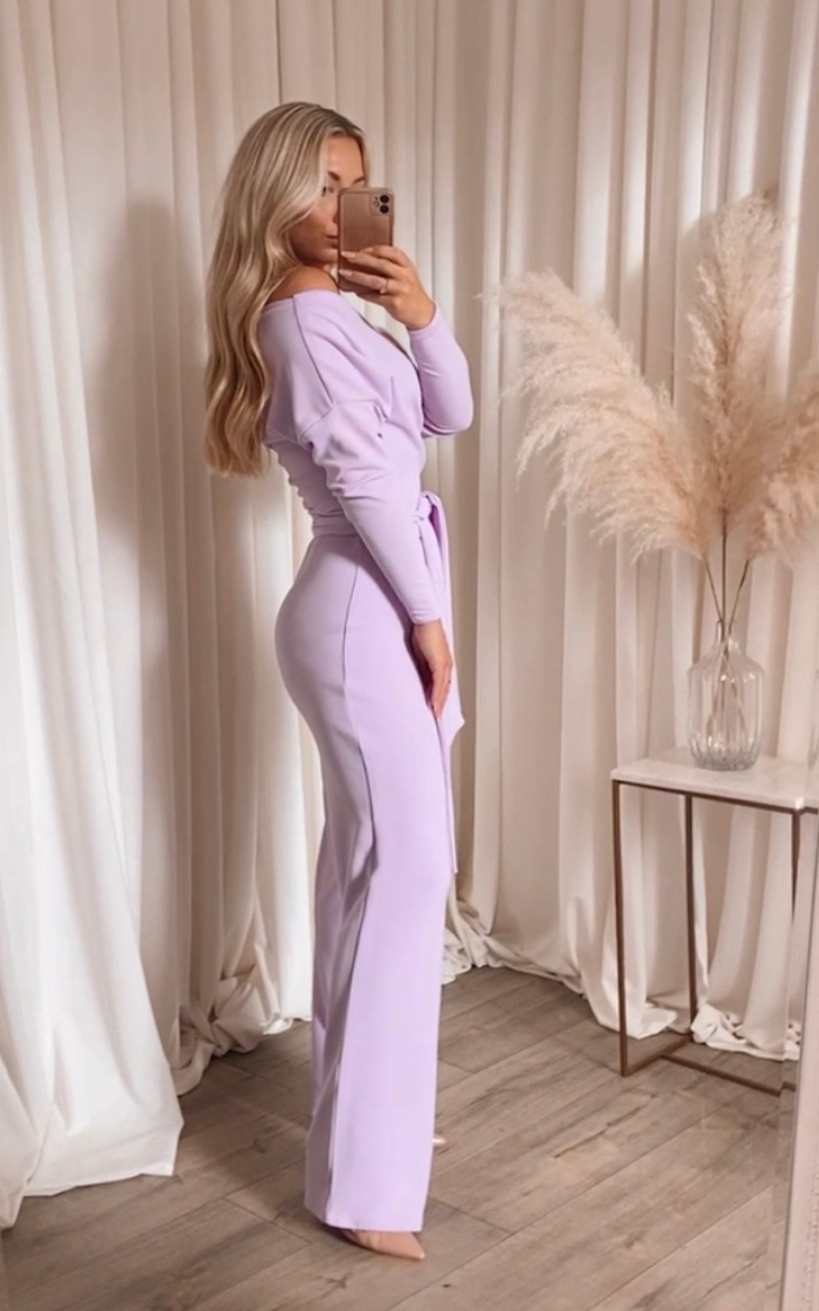 Maddie Jumpsuit Lilac