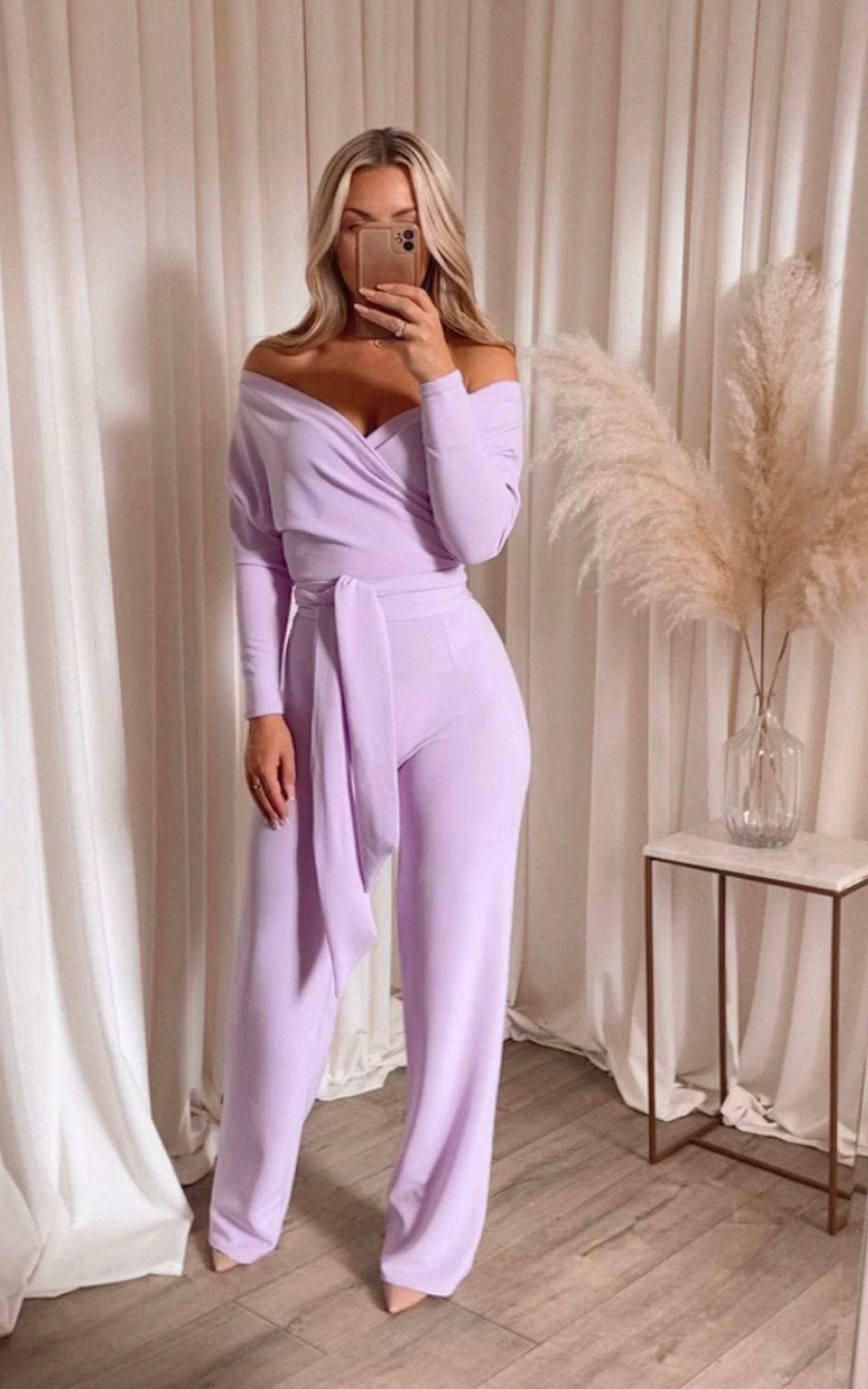 Maddie Jumpsuit Lilac