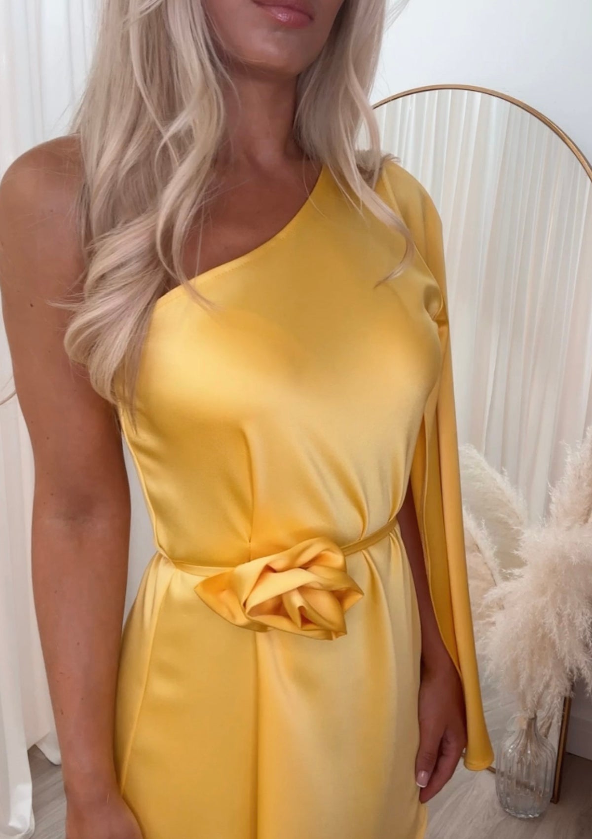 Liberty Rose Dress Yellow
